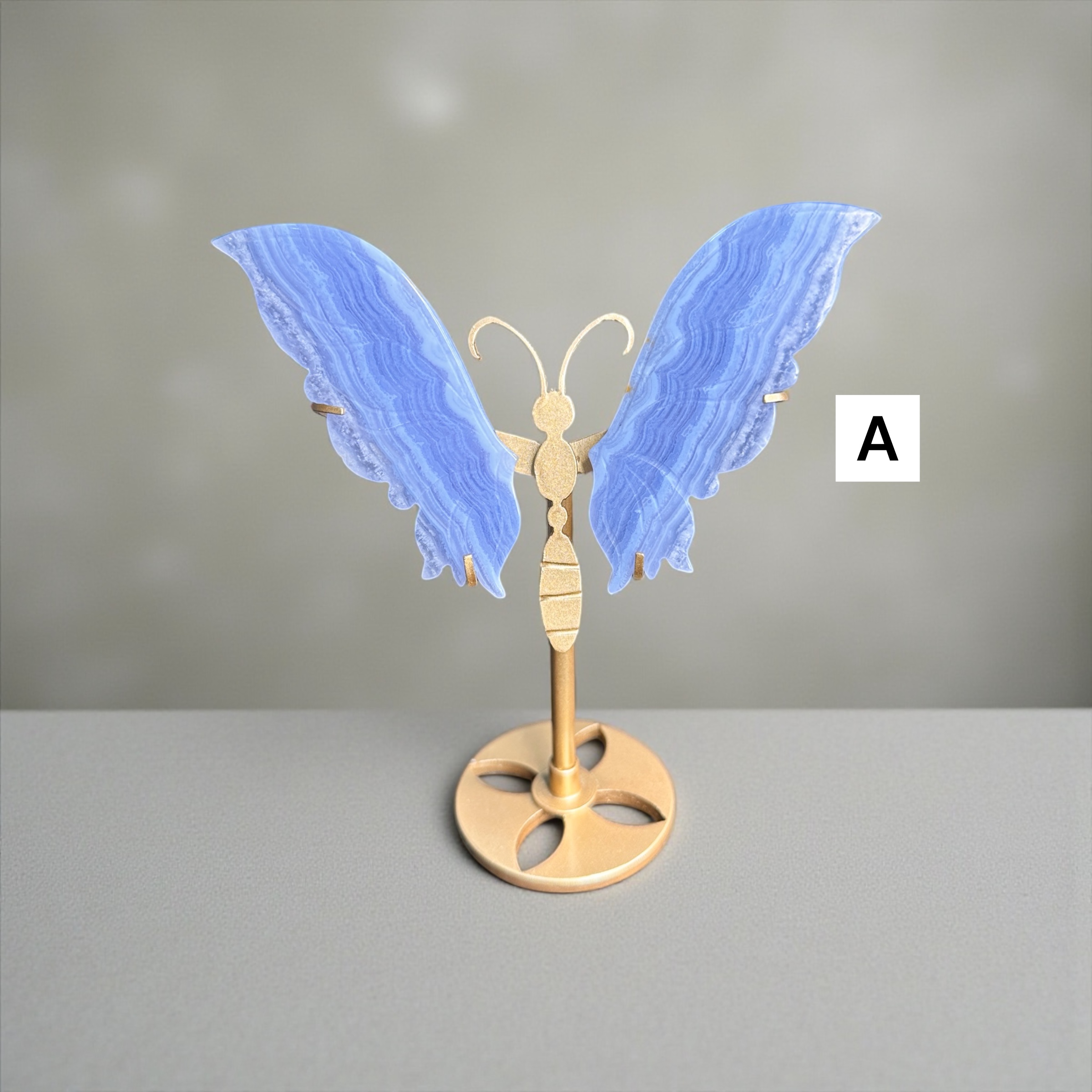 Blue Lace Agate Wings 
