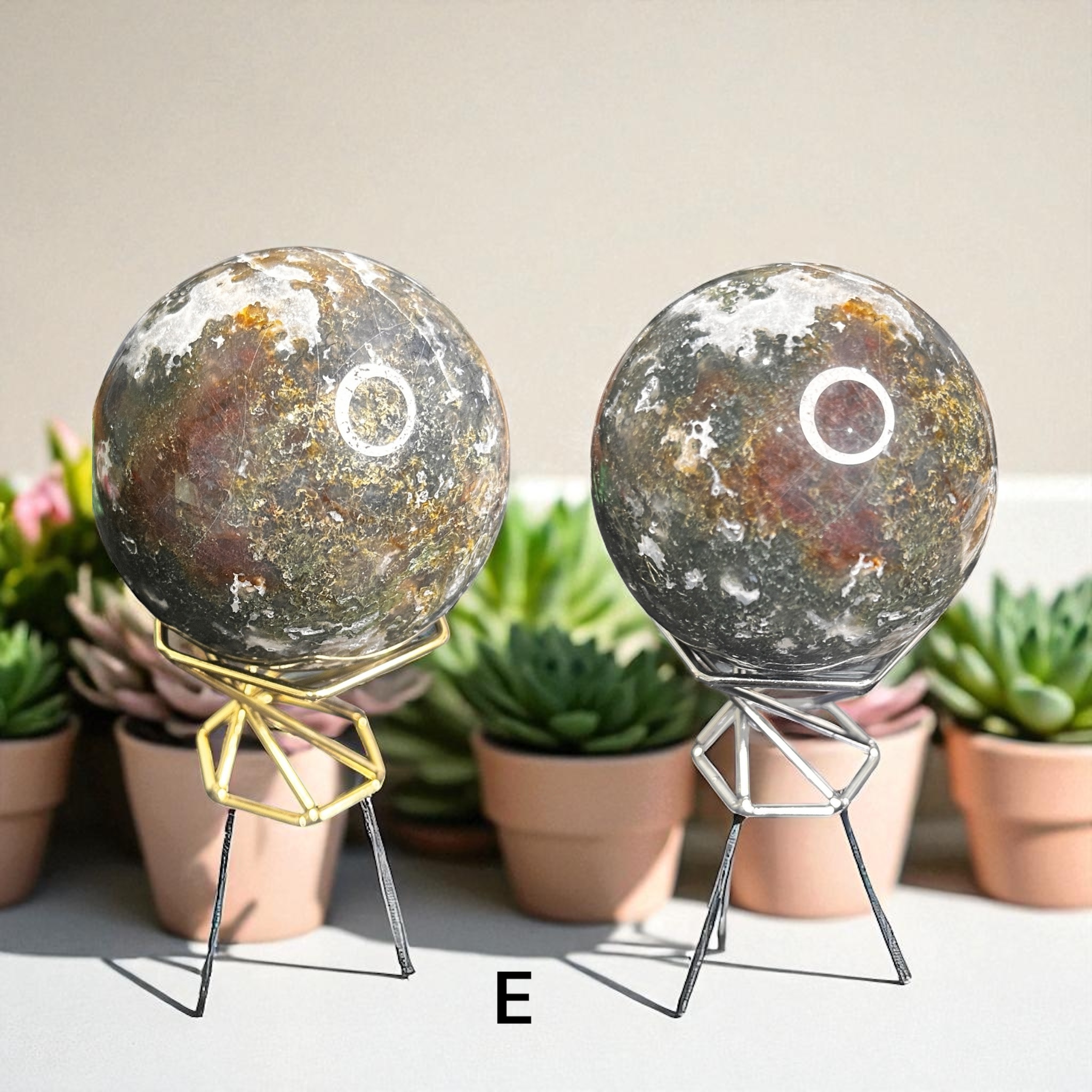 Moss Agate Sphere