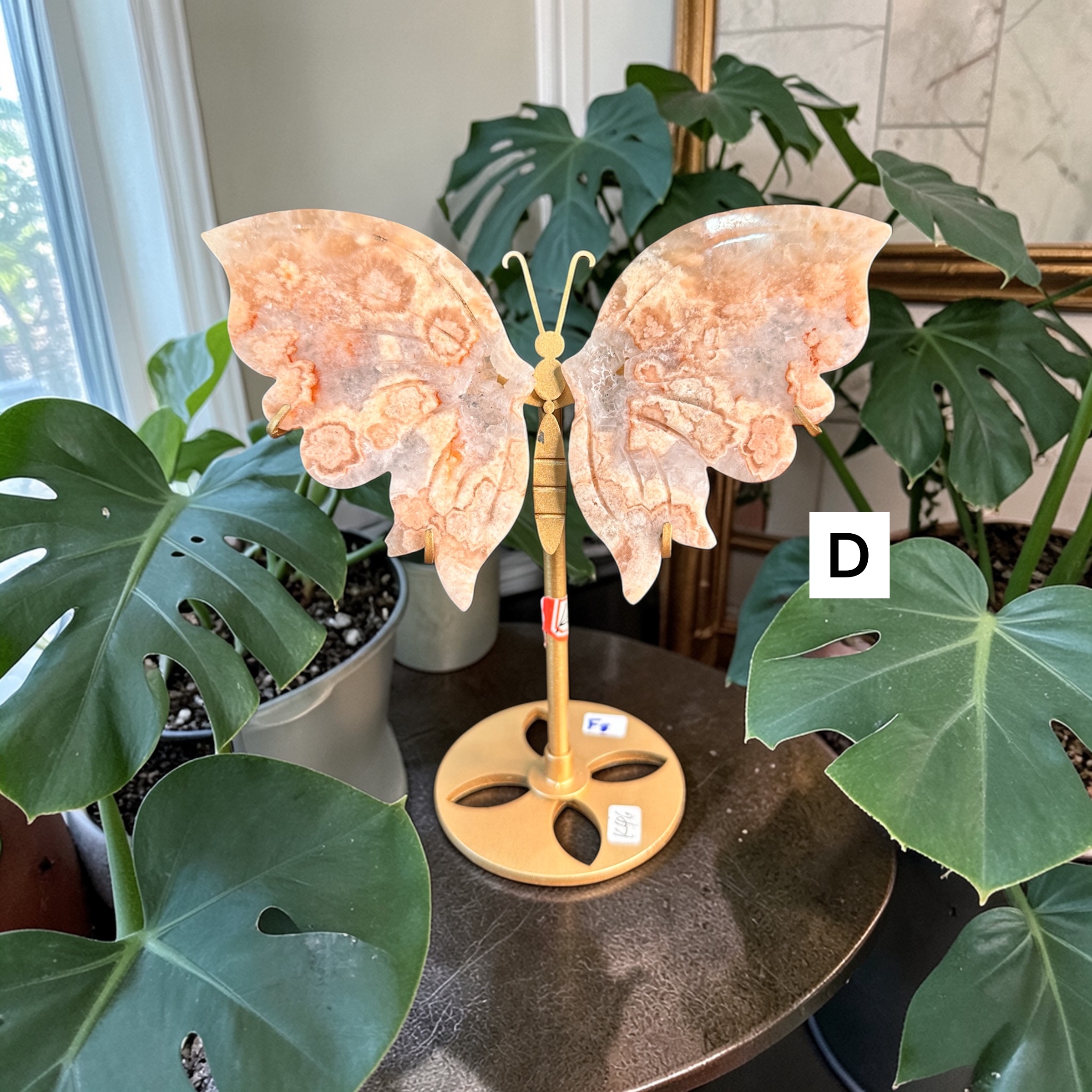 Pink Amethyst Wings (Medium)