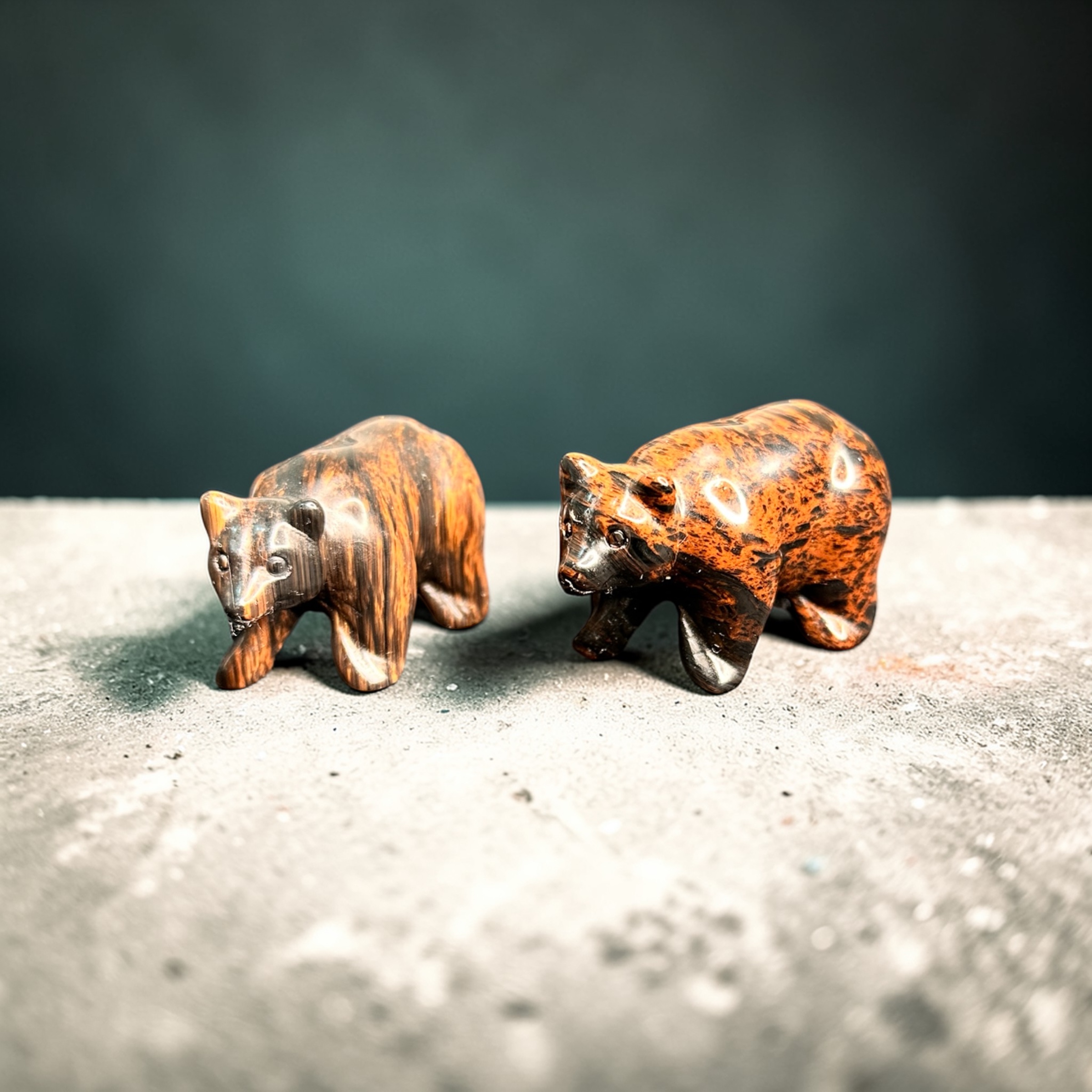 Mahogany Obsidian Bears 