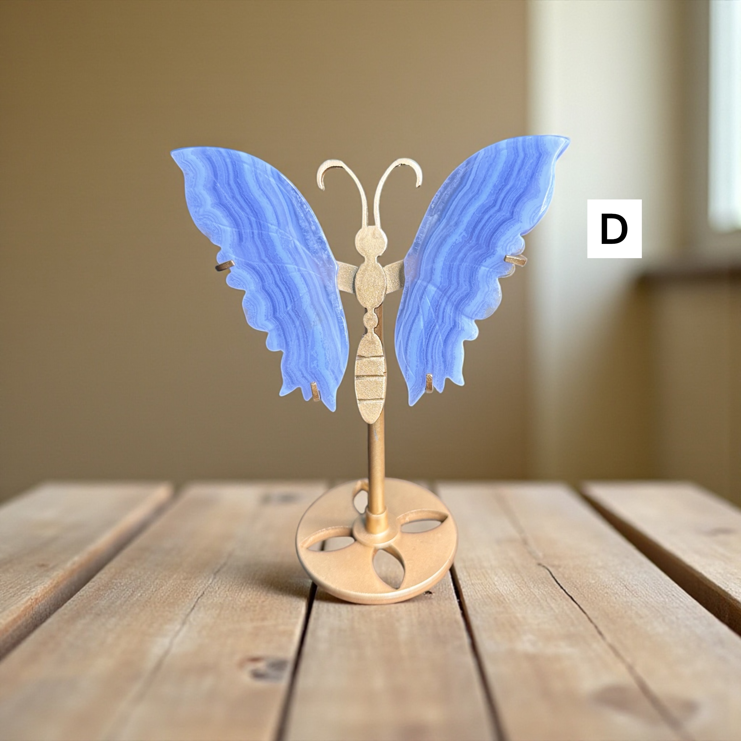 Blue Lace Agate Wings 