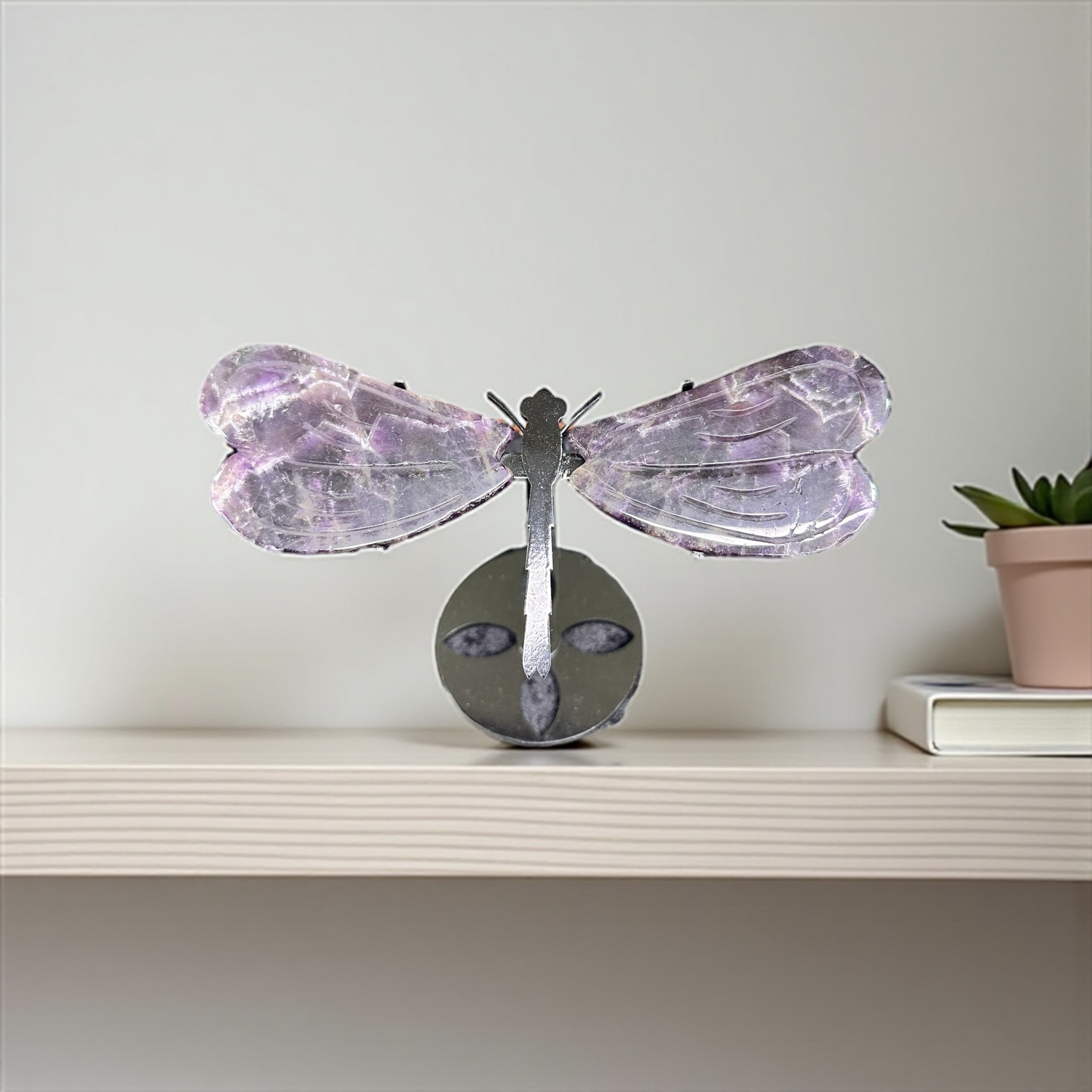 Chevron Amethyst Dragonfly 