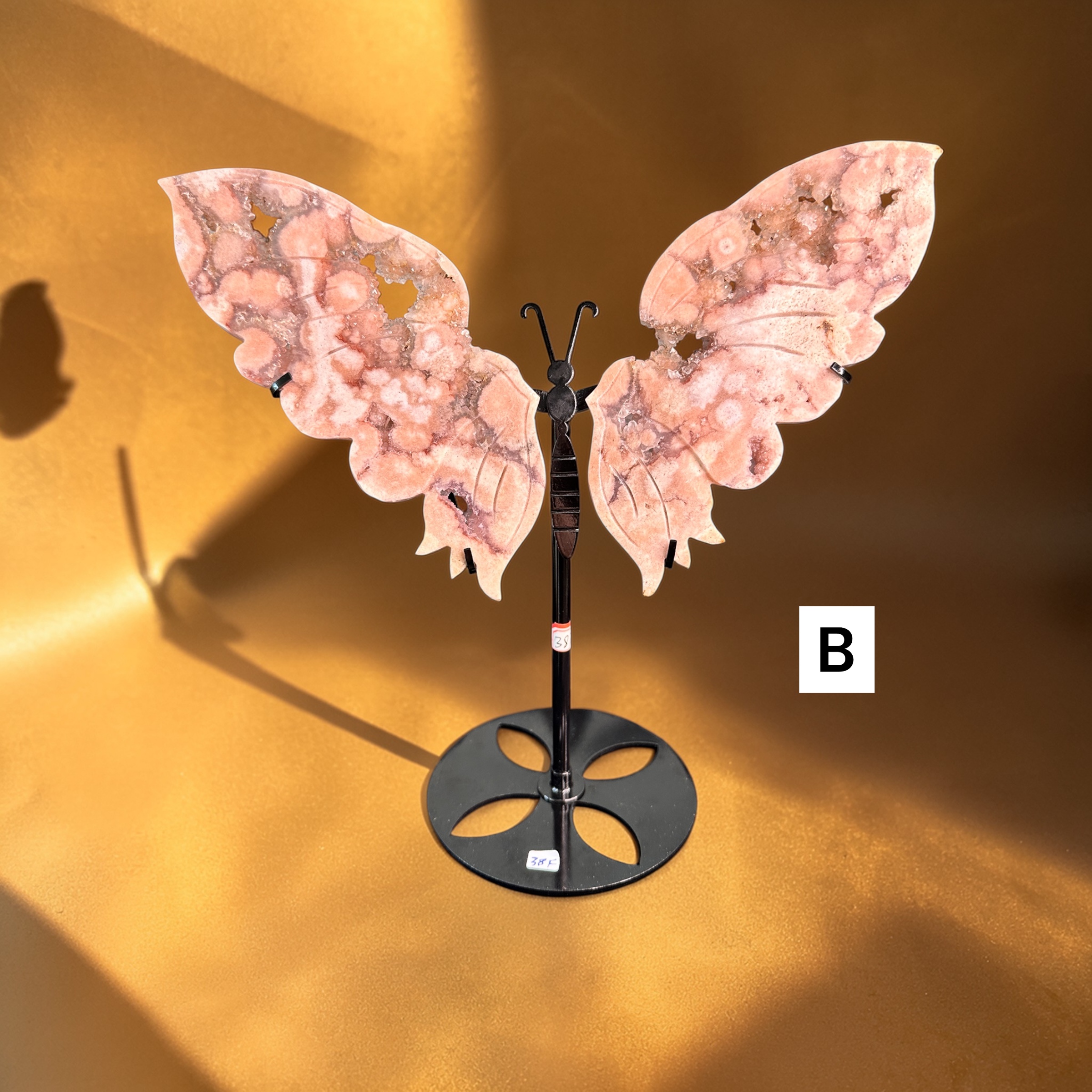 Pink Amethyst Wings (Large)