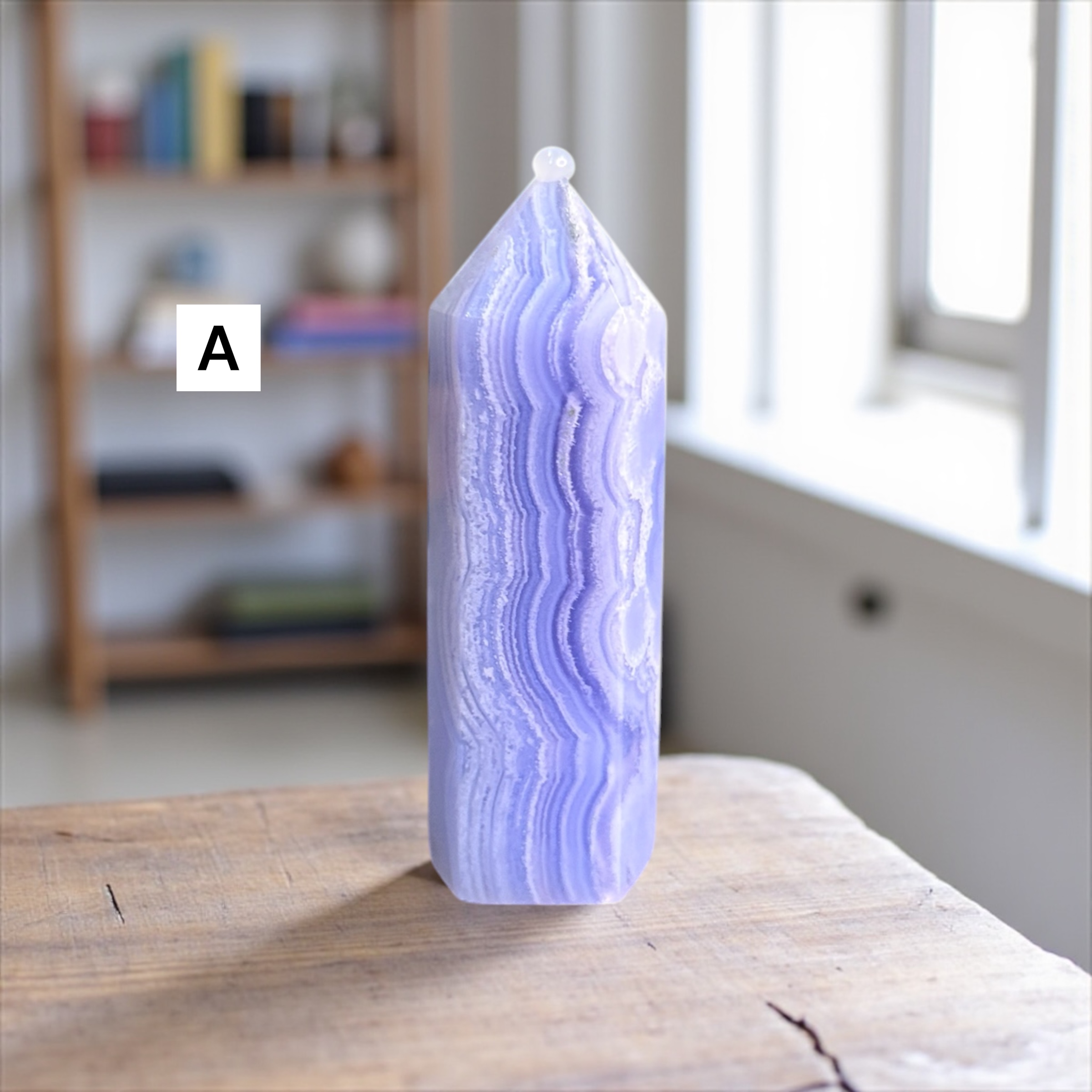Blue Lace Agate Towers 