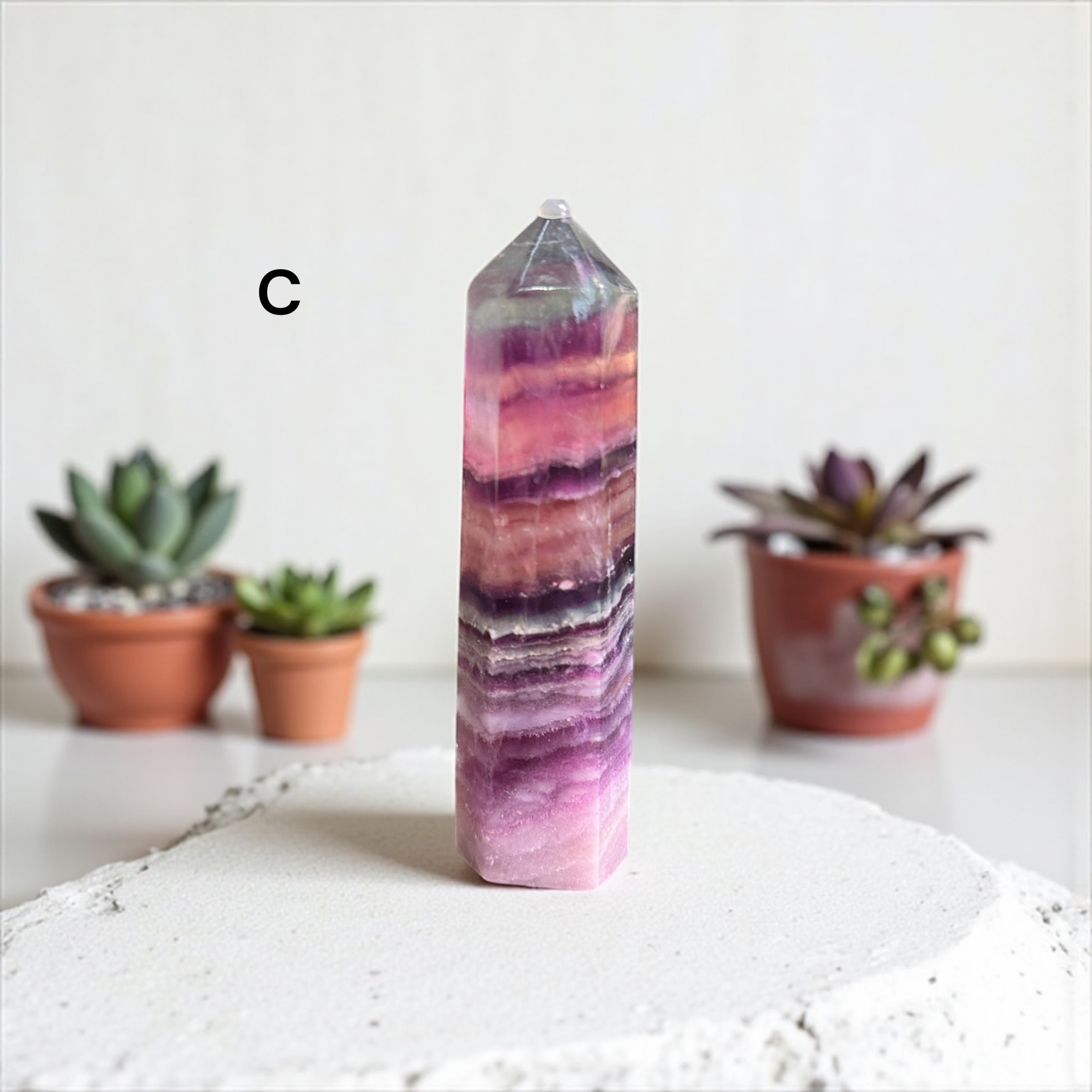 Rainbow Fluorite Towers (Small)