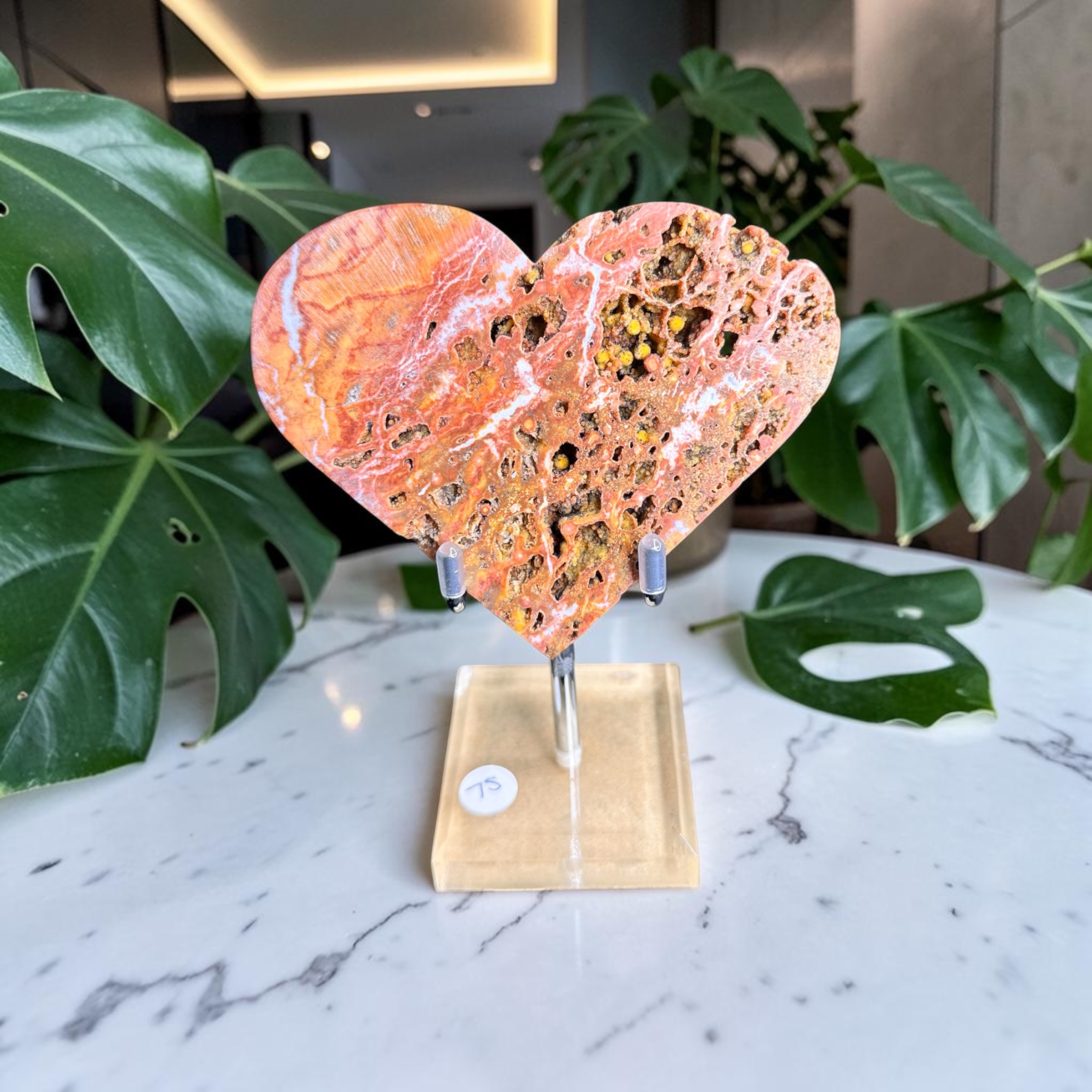 Ocean Jasper Heart 