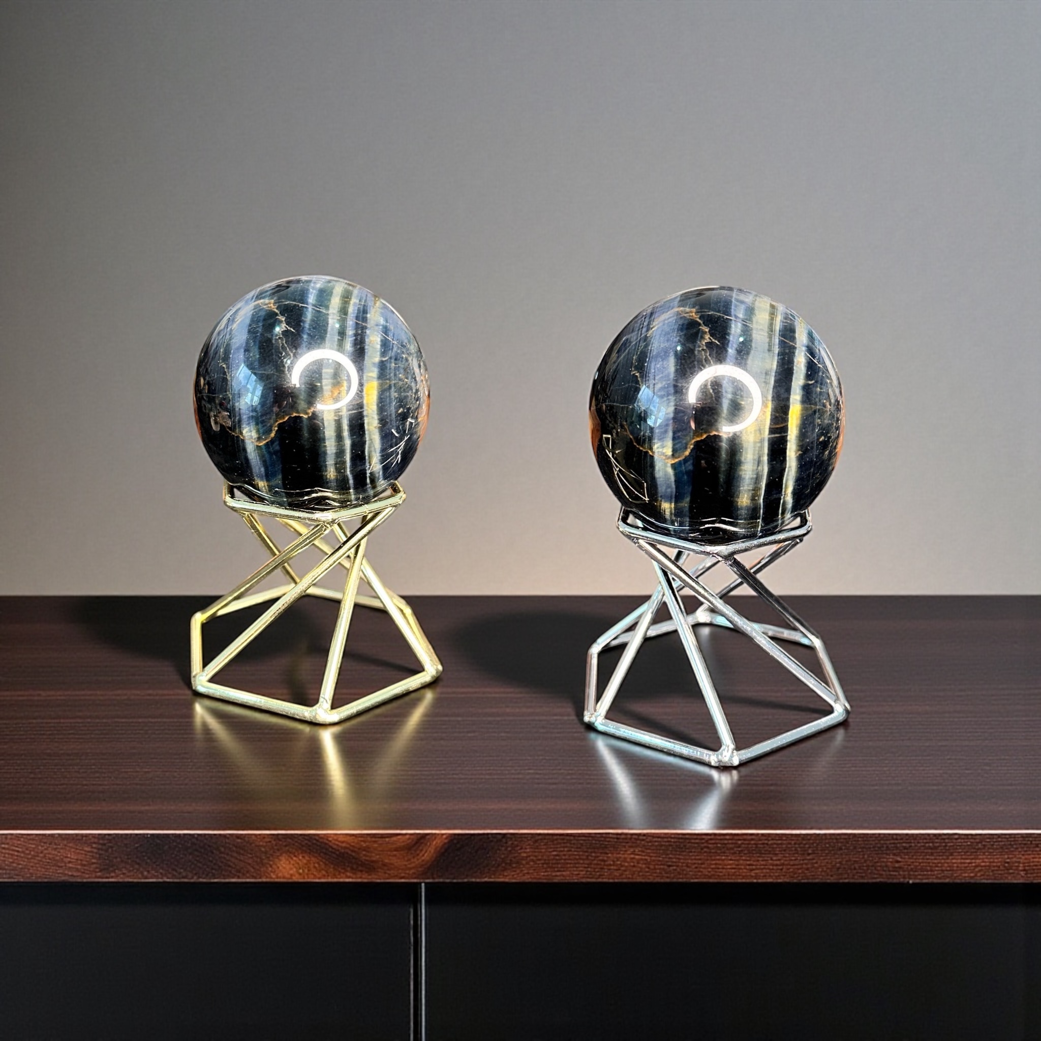 Blue Tigers Eye Sphere