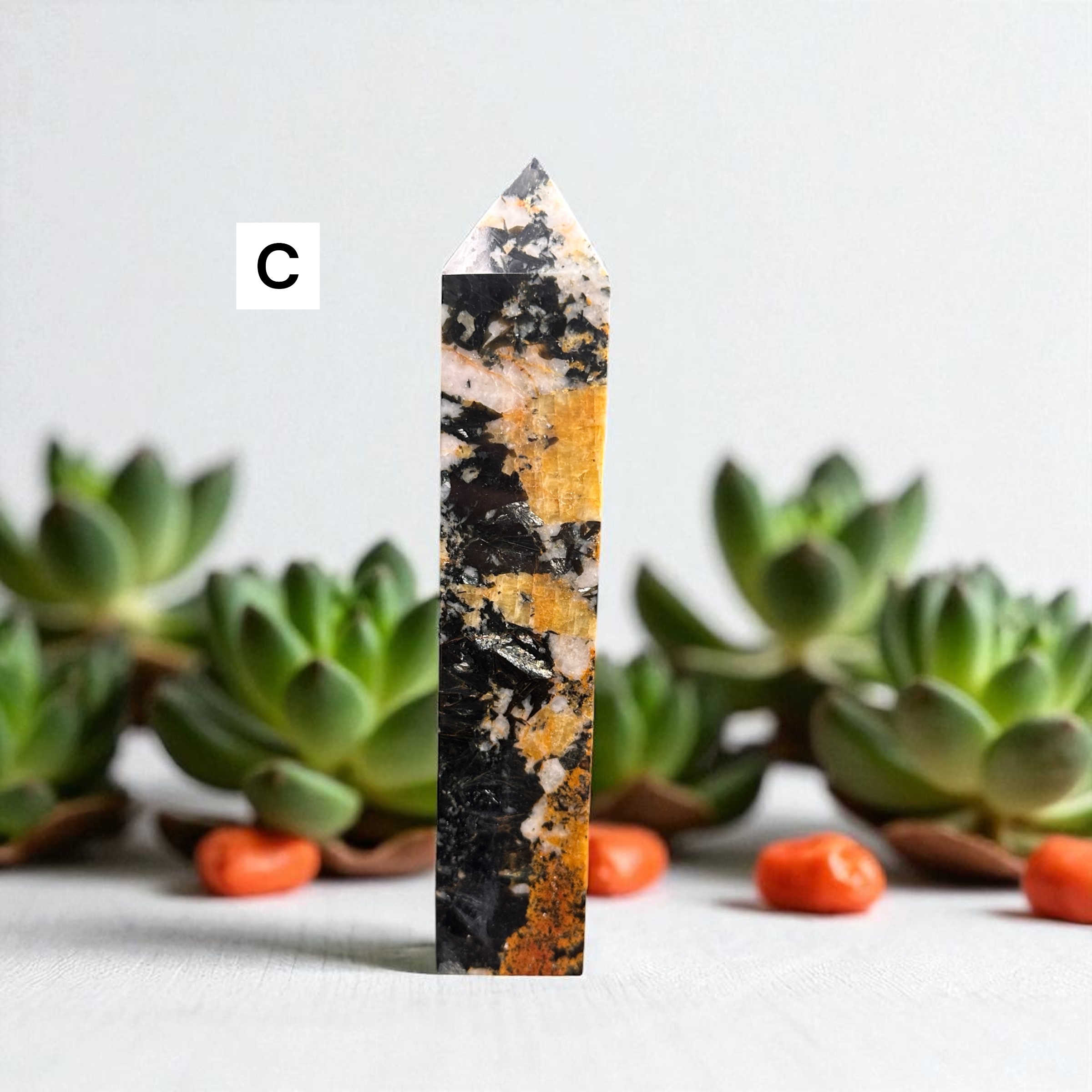 Yellow Tourmaline Towers 