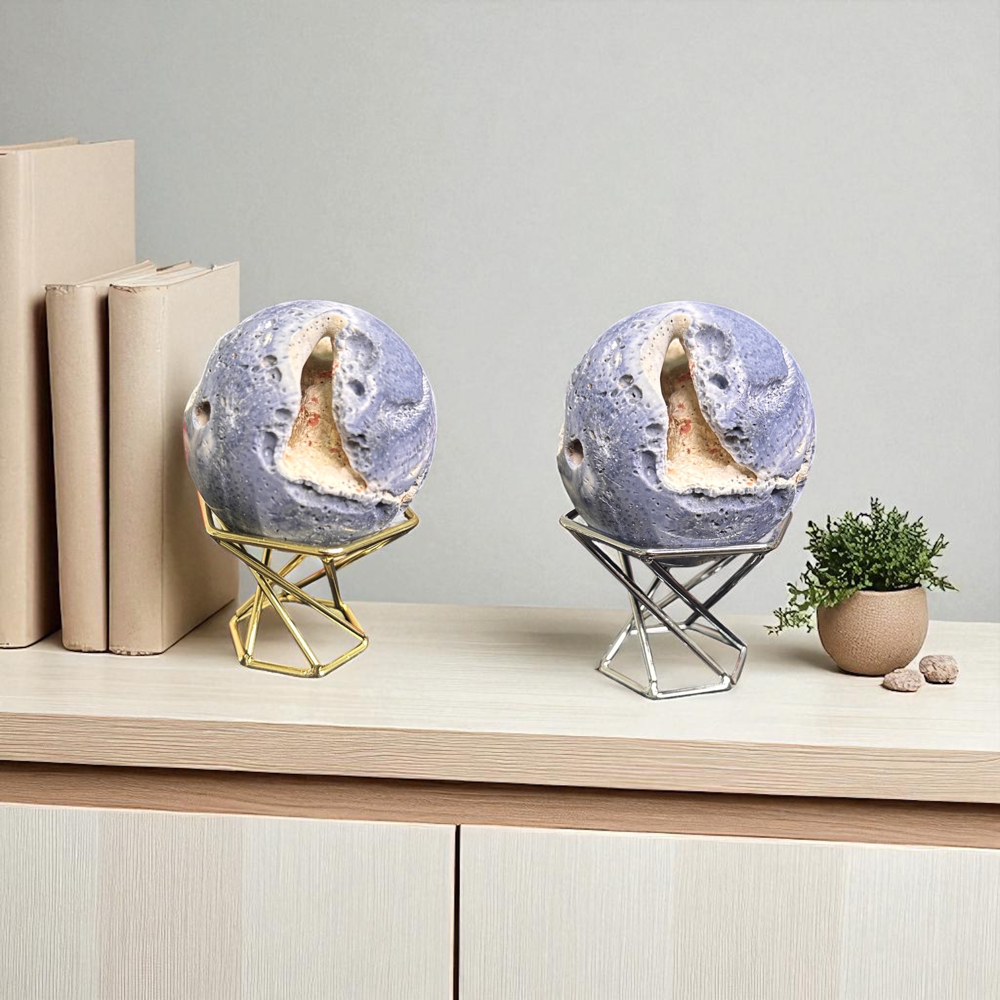 Blue Coral Spheres 