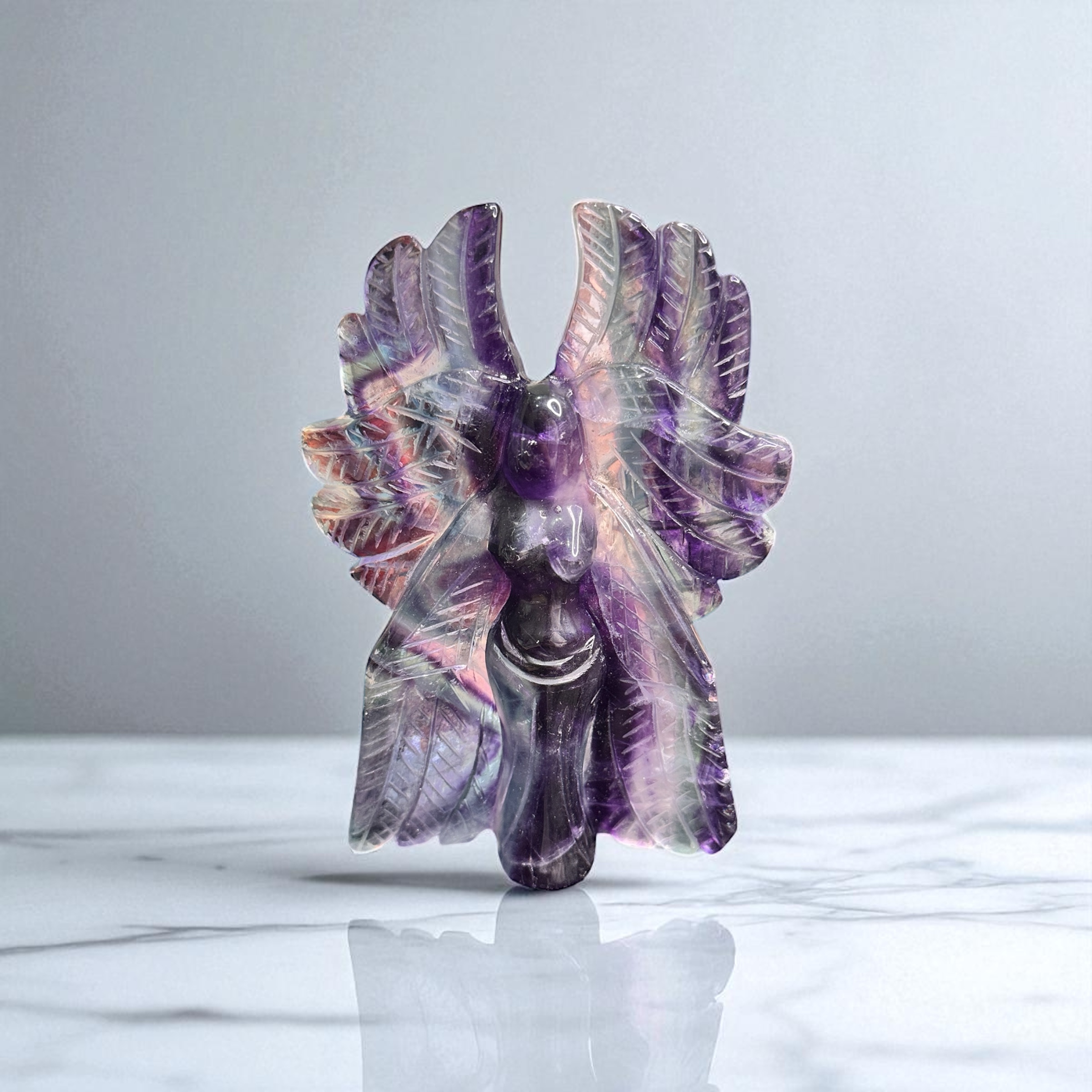 Rainbow Fluorite Angel 