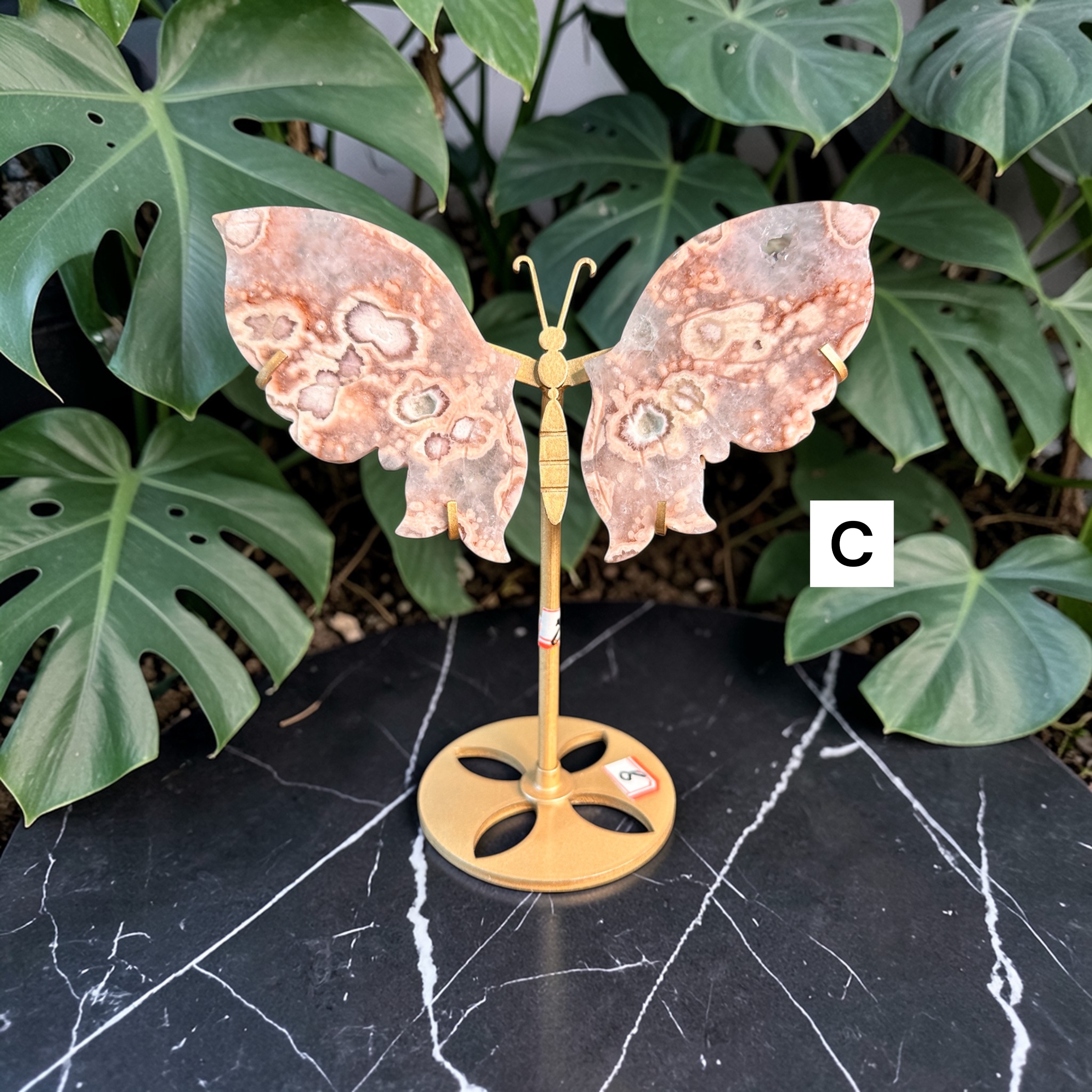 Pink Amethyst Wings (Medium)