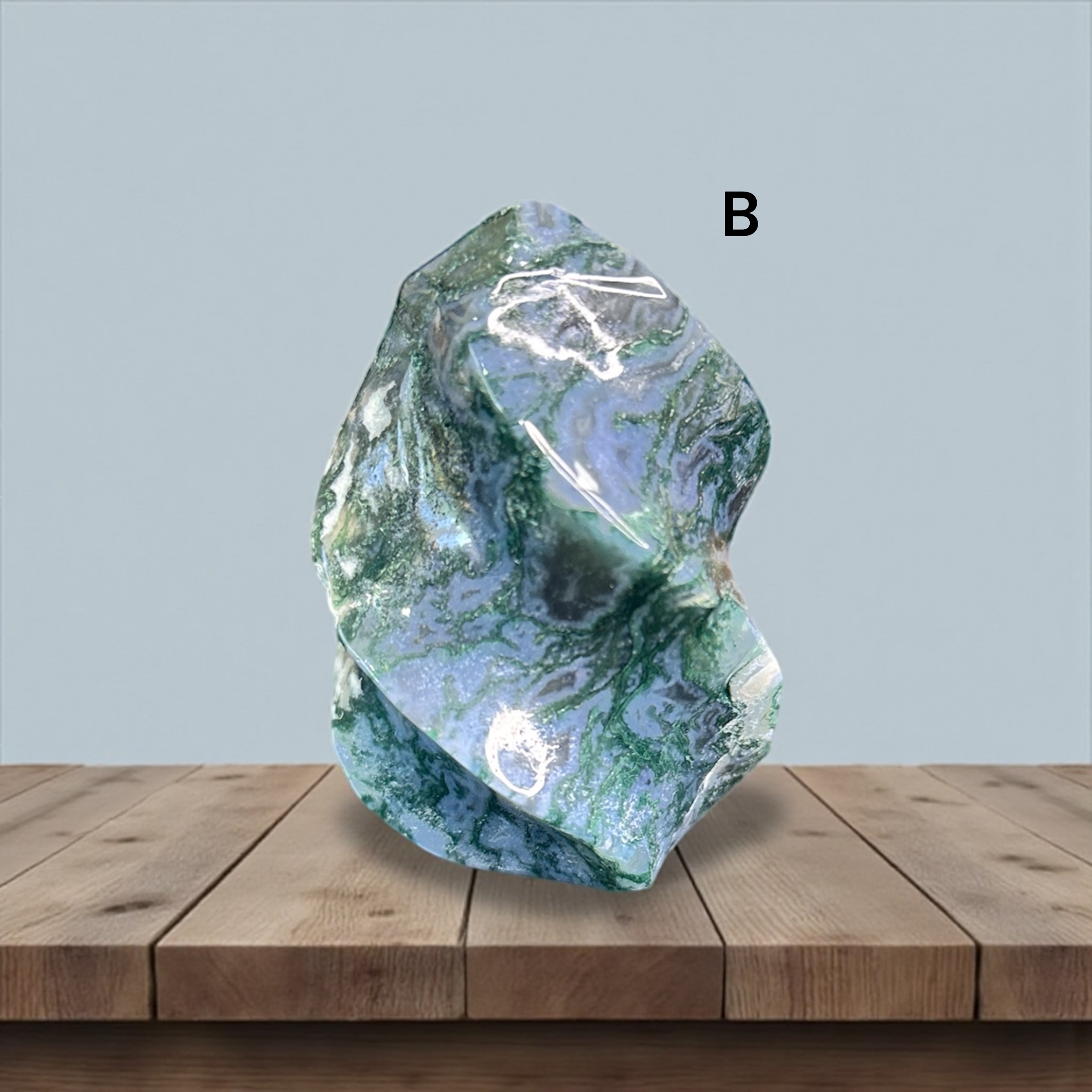 Moss Agate Free Forms 