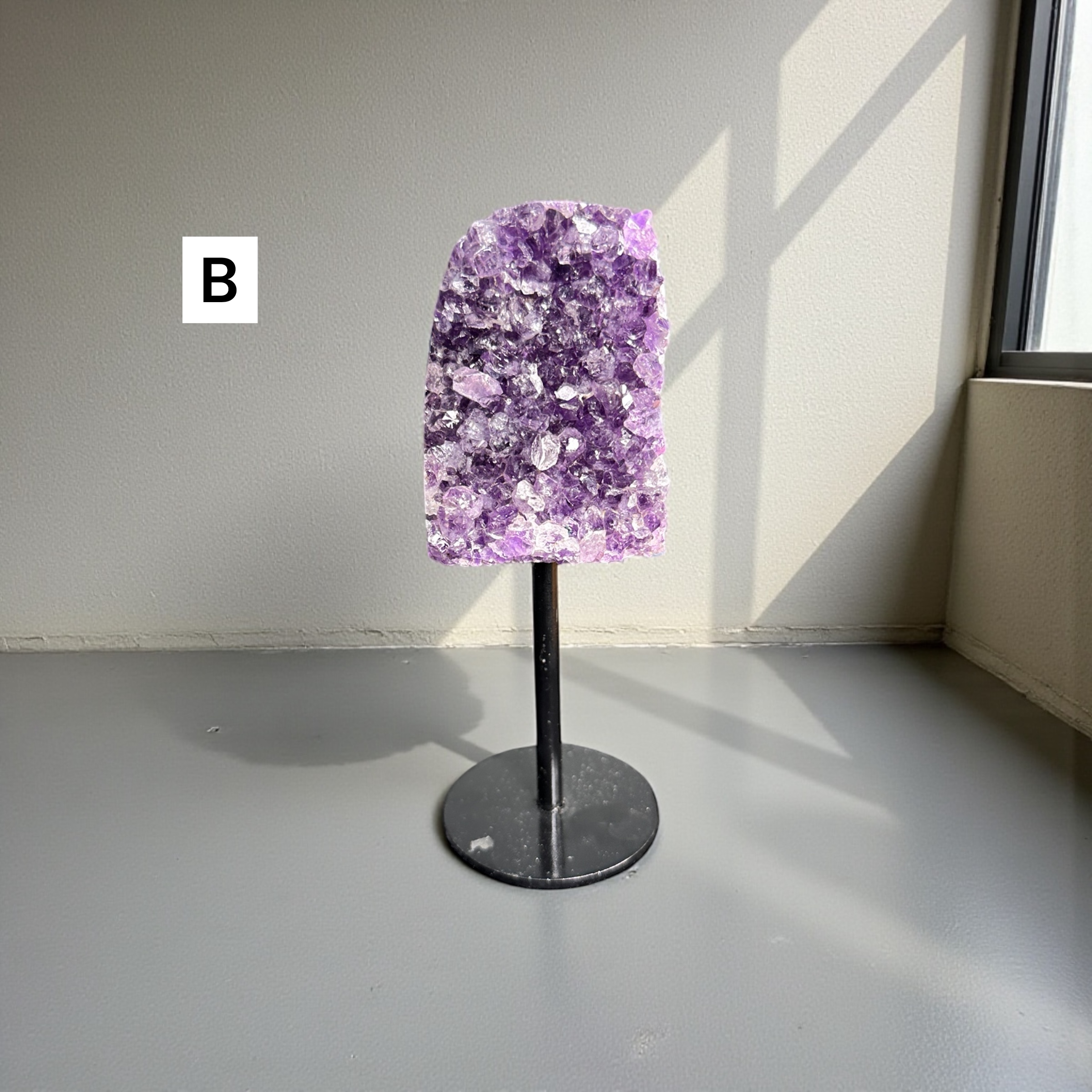 Amethyst Clusters On Stands 