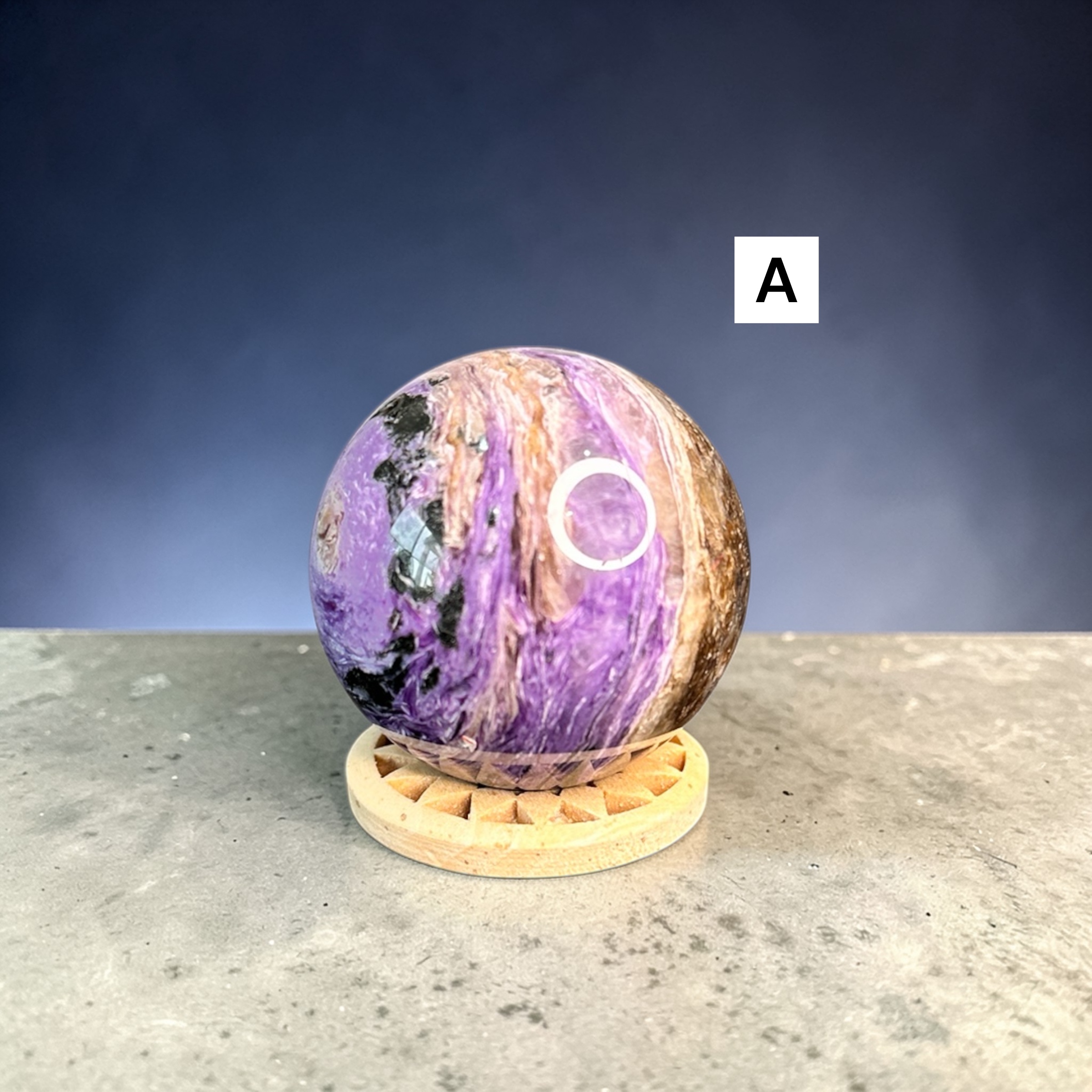 Charoite Spheres 