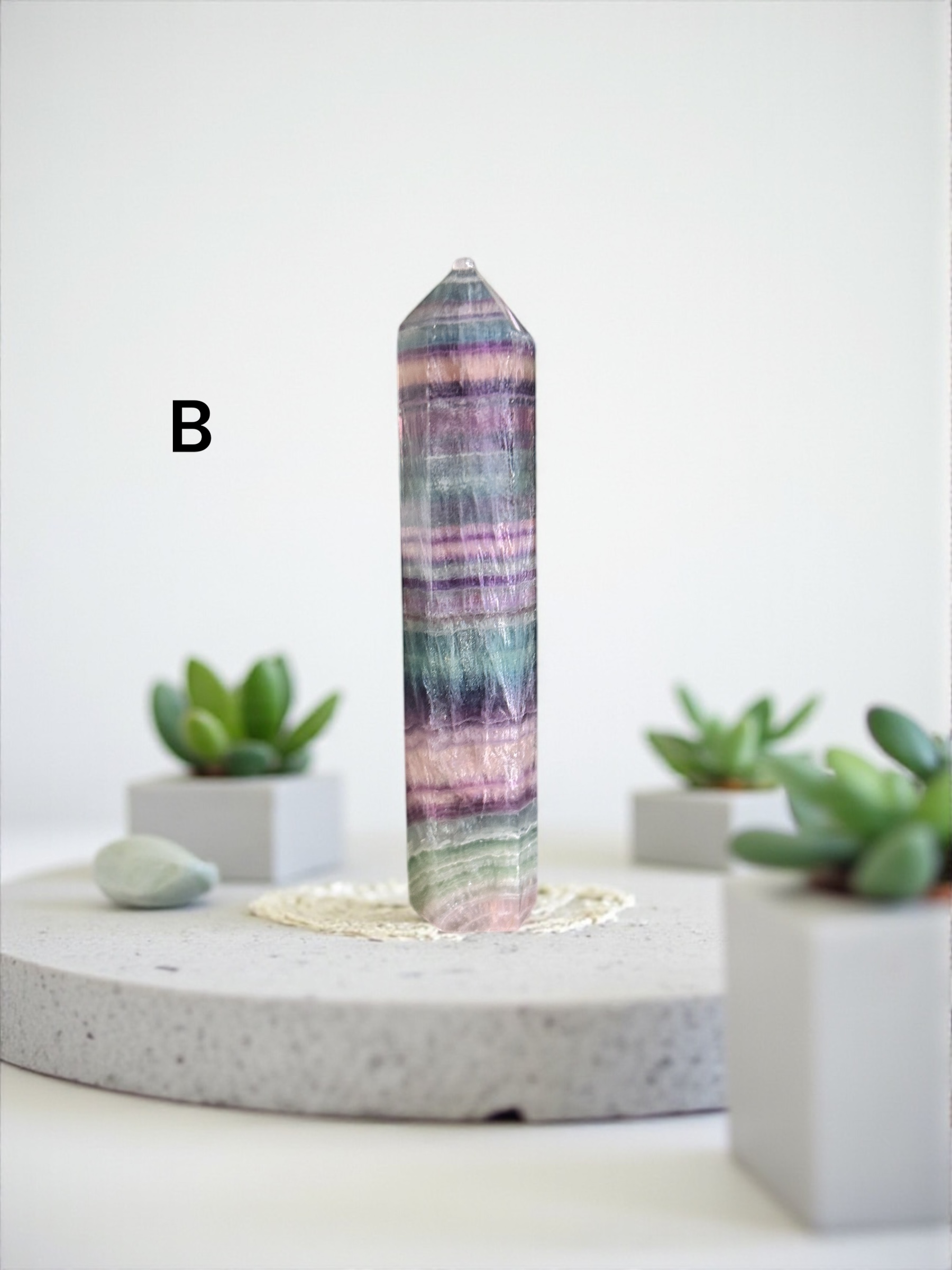 Rainbow Fluorite Towers (Small)