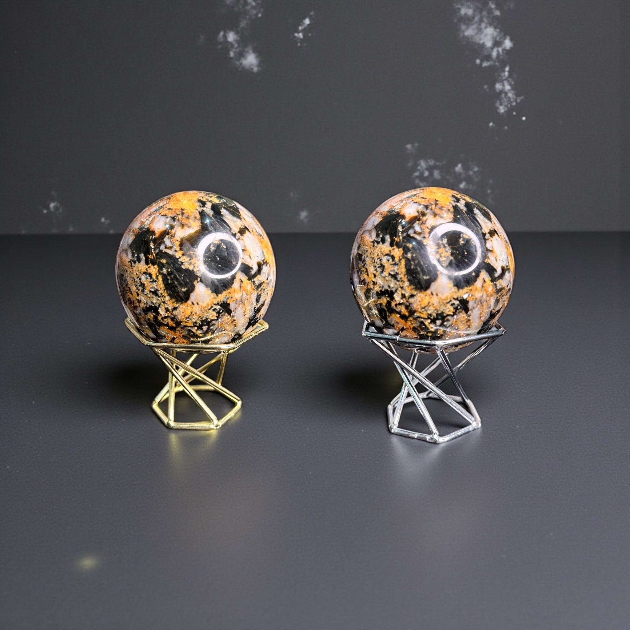 Yellow Tourmaline Sphere 