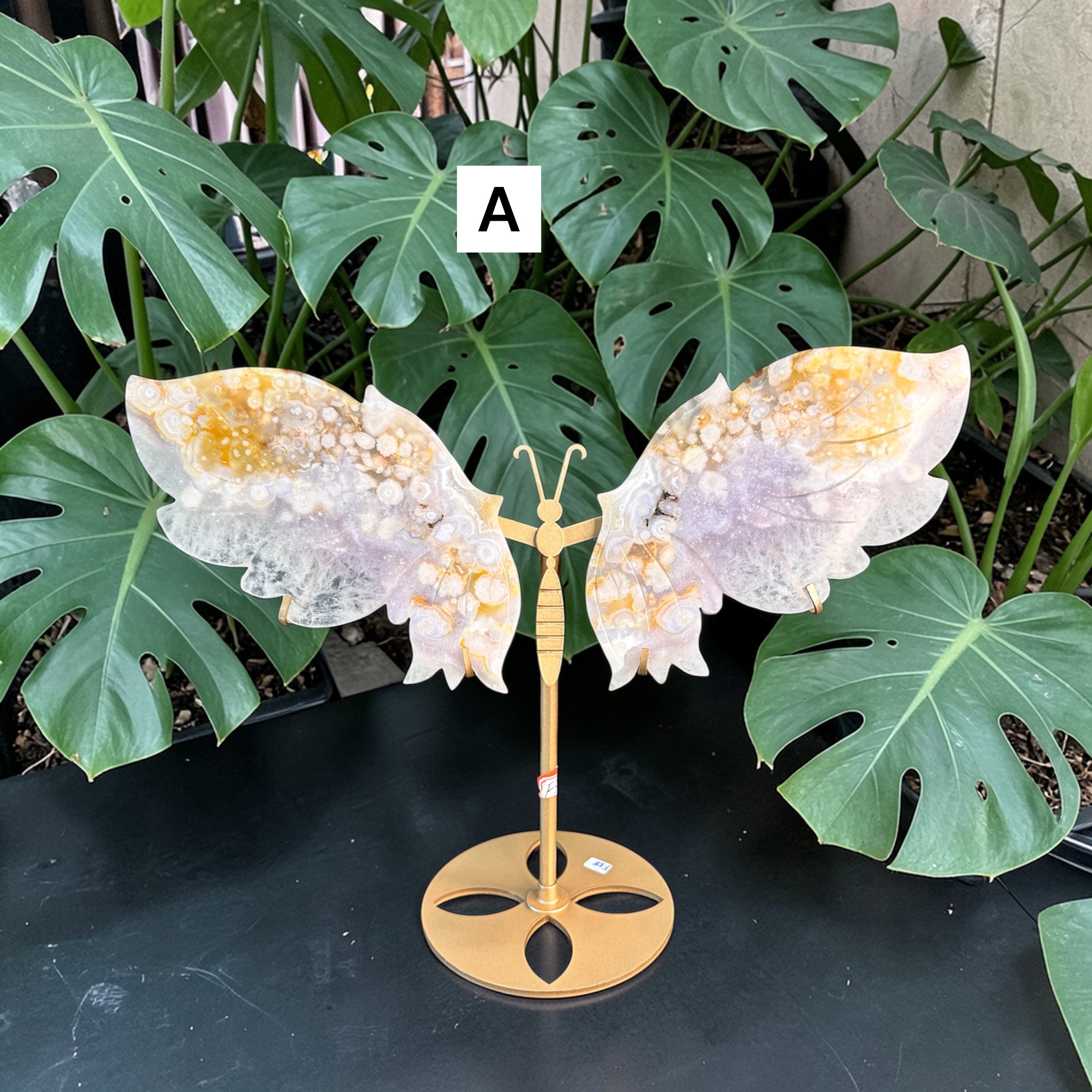 Pink Amethyst Wings (Large)