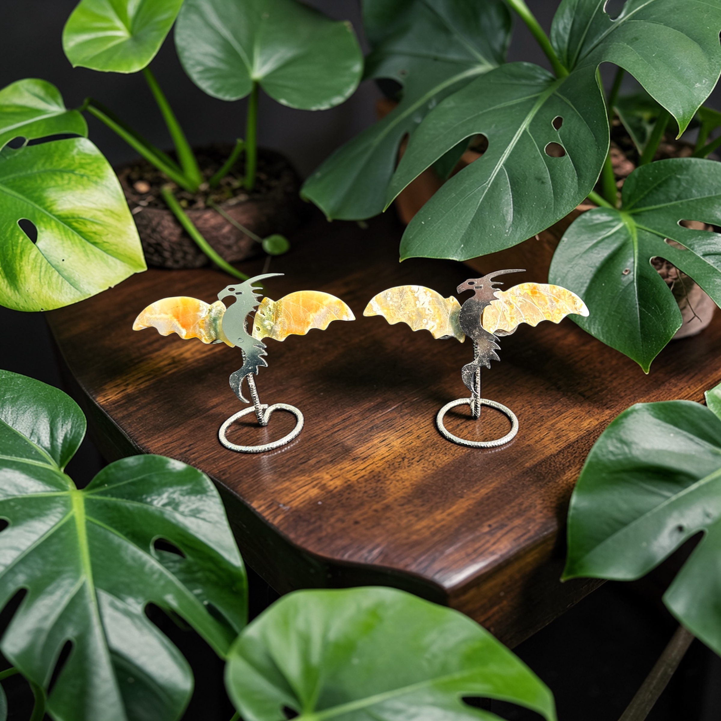 Mini Ocean Jasper Dragons