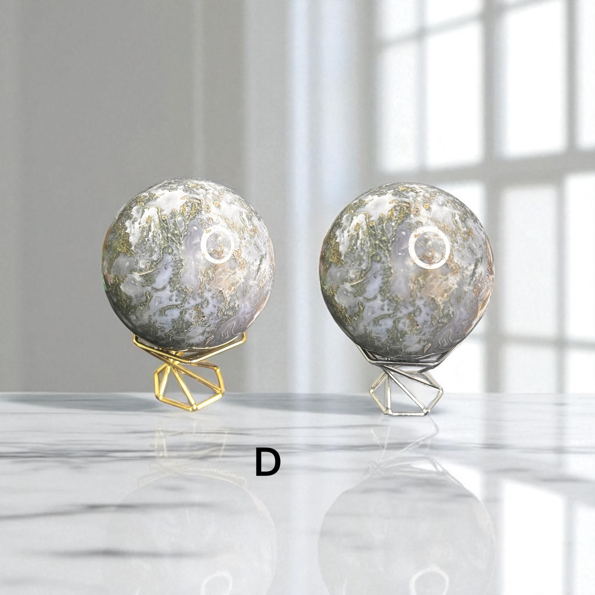 Moss Agate Sphere