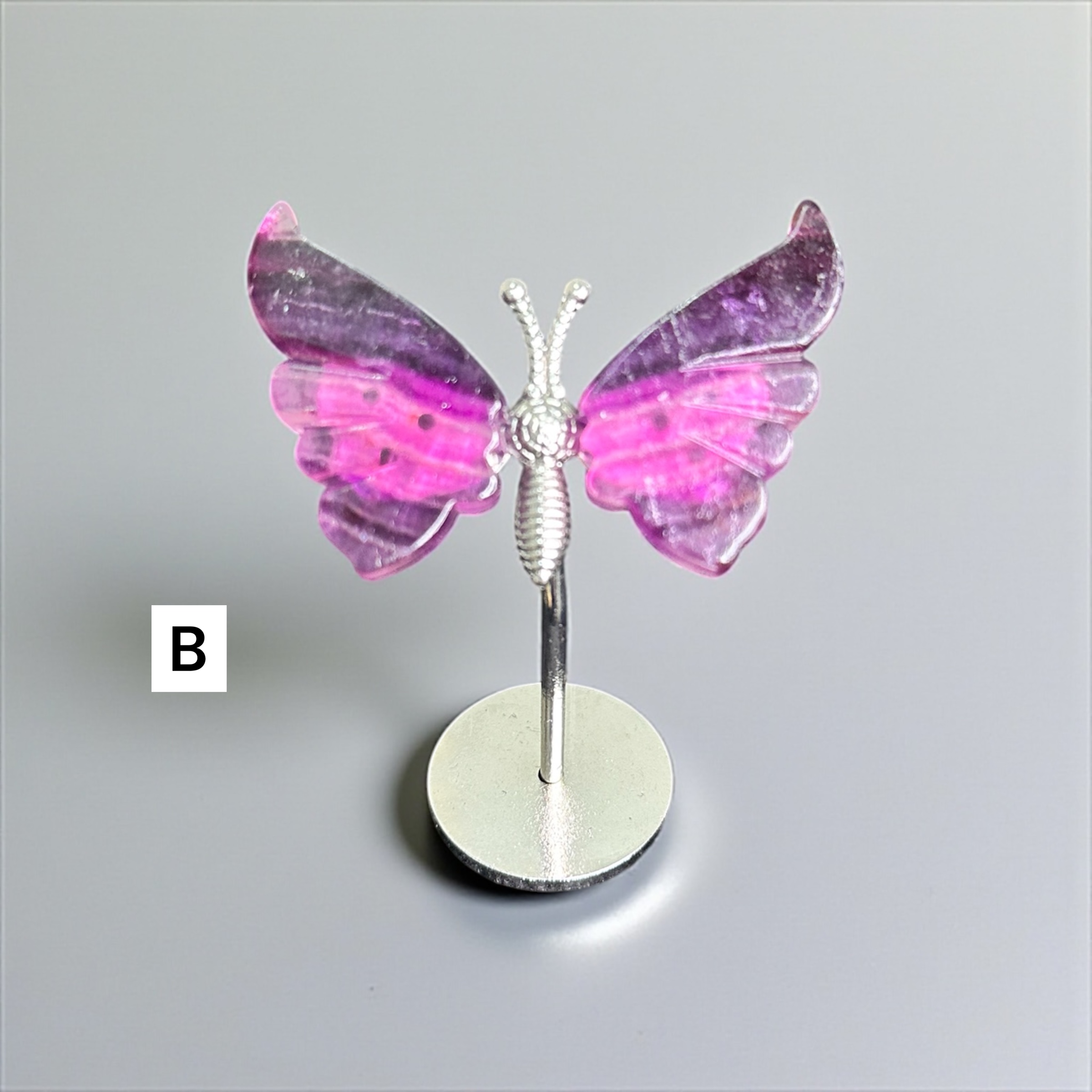 Rainbow Fluorite Mini Butterfly 