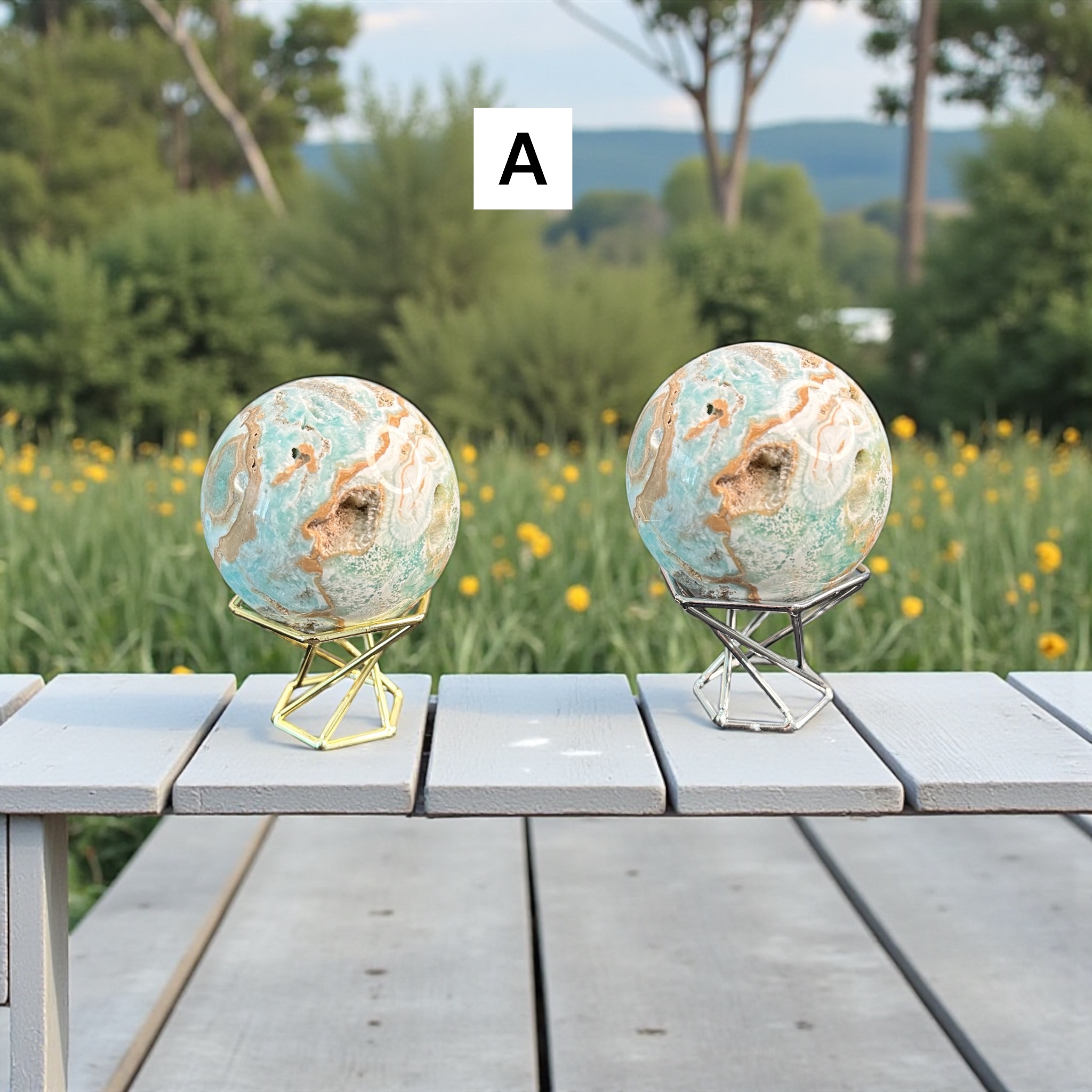 Hemimorphite Spheres 