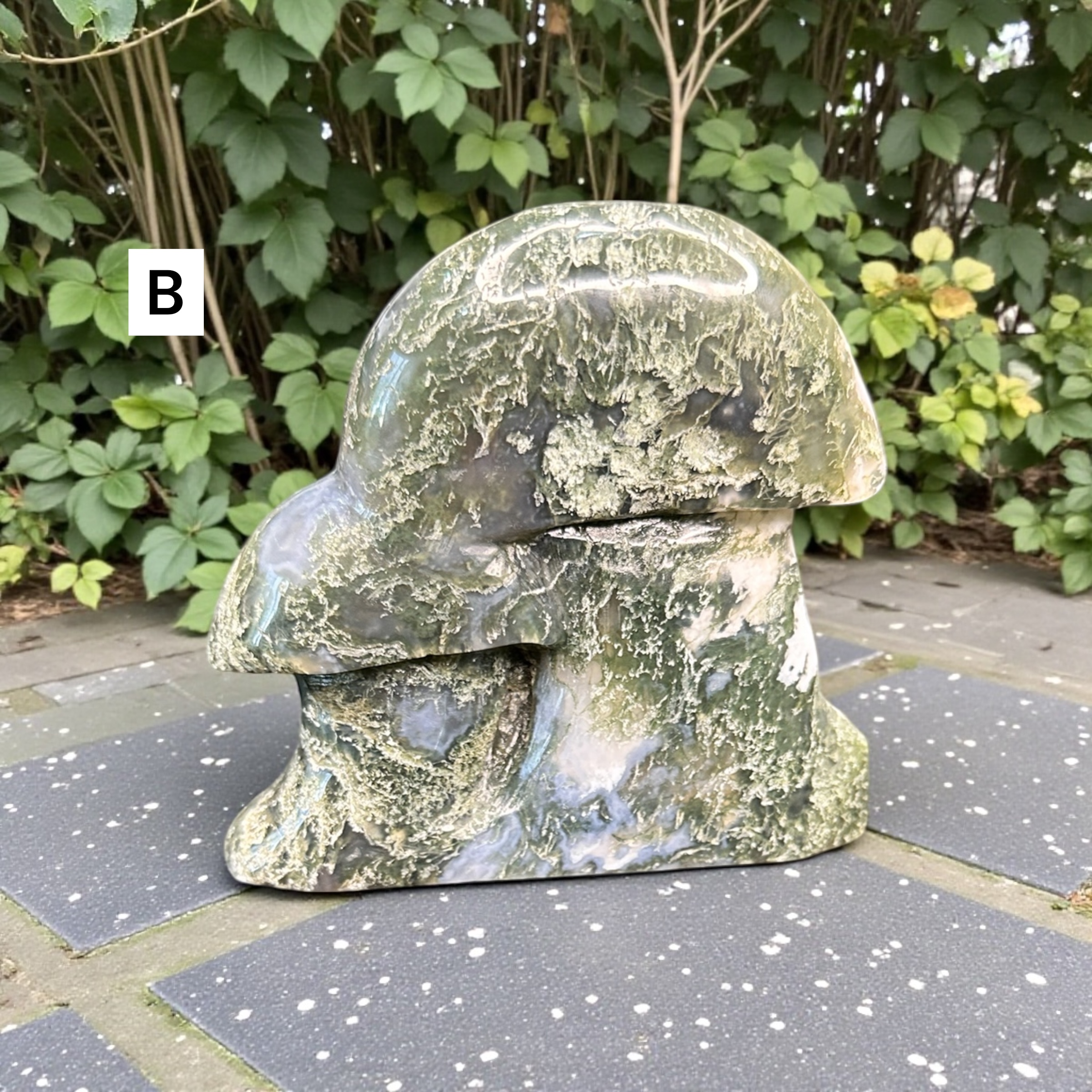 Moss Agate Mushrooms