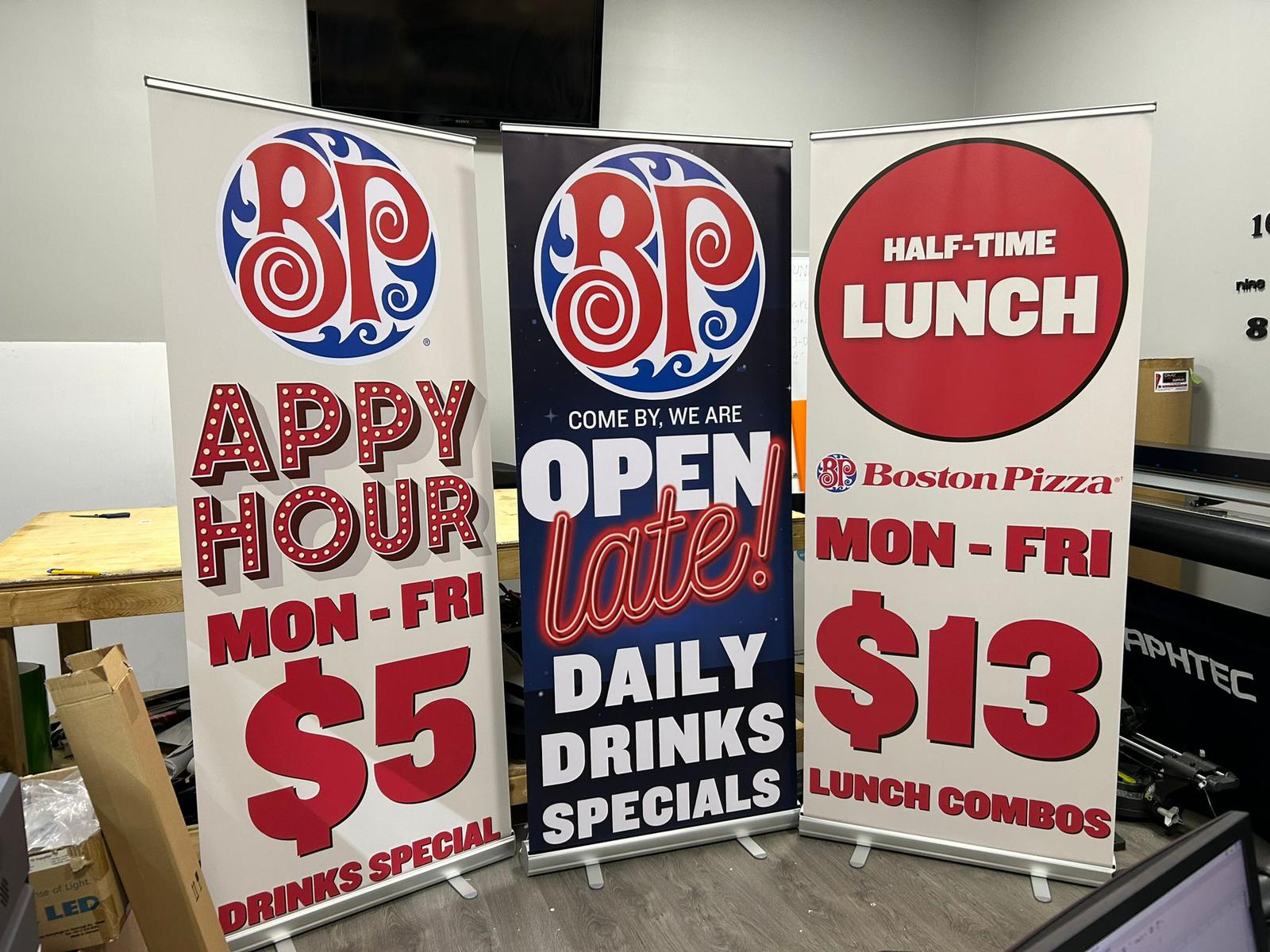 Custom Design Rollup Banner
