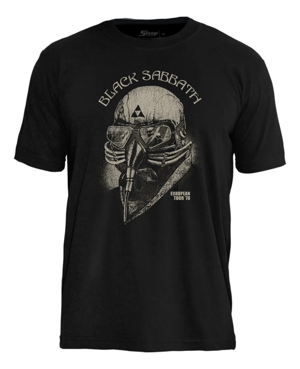 Camiseta Black Sabbath Tour 1978
