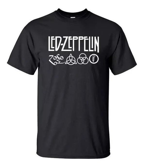 Camiseta Led Zeppelin - Simbolos