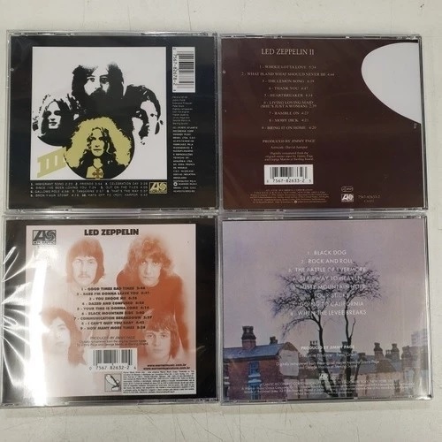 Kit 4 Cds Led Zeppelin - Original Lacrado
