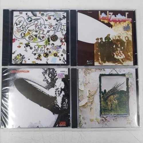 Kit 4 Cds Led Zeppelin - Original Lacrado