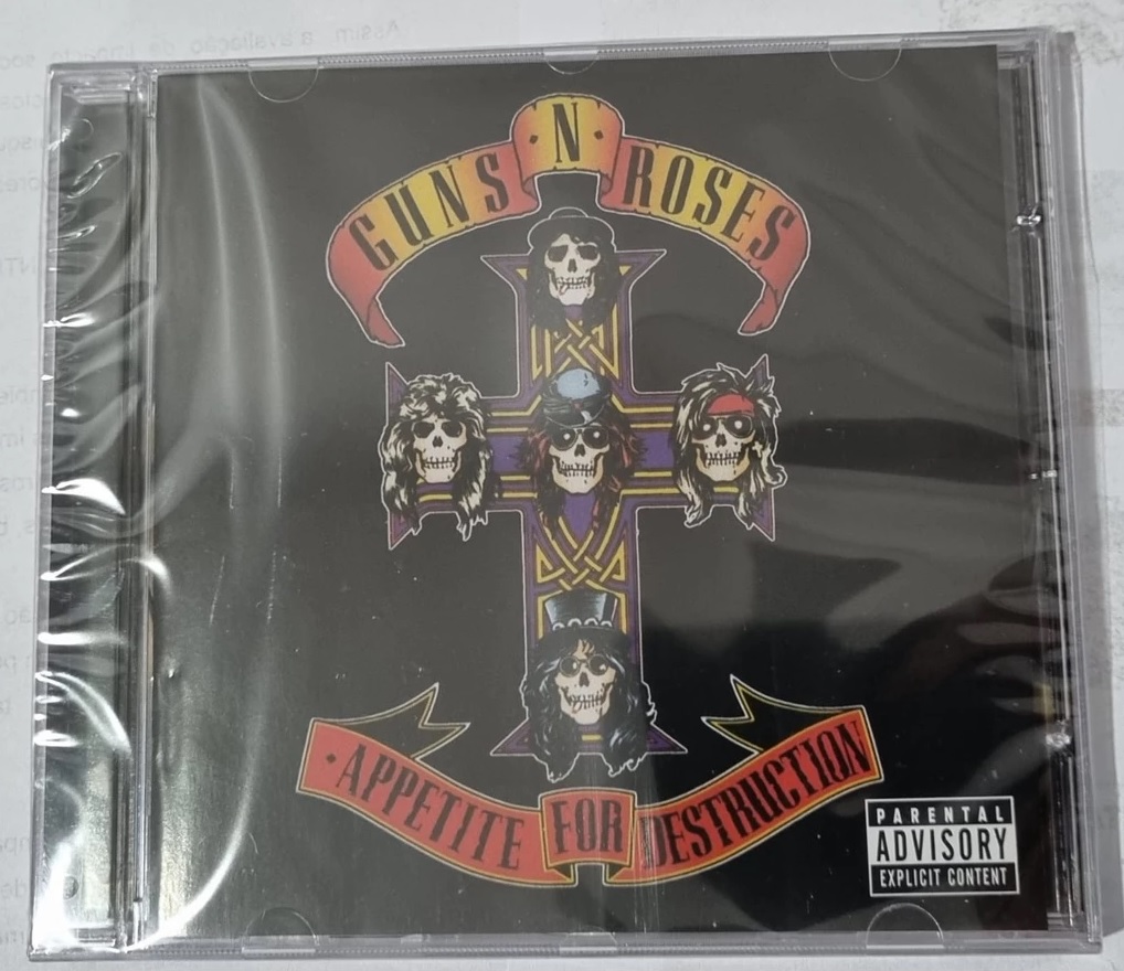 Cd Guns N´ Roses - Appetite for destruction