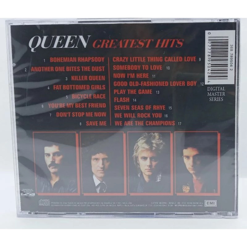 Cd Queen Greatest Hits 1