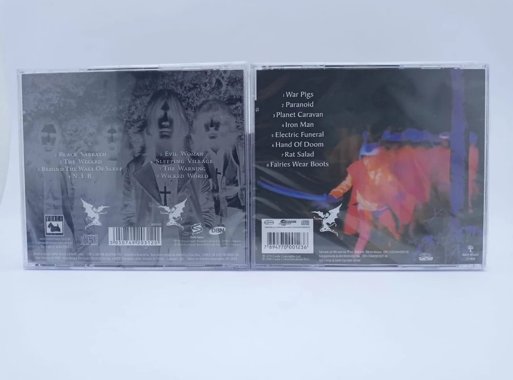 Kit 2 Cds Black Sabbath