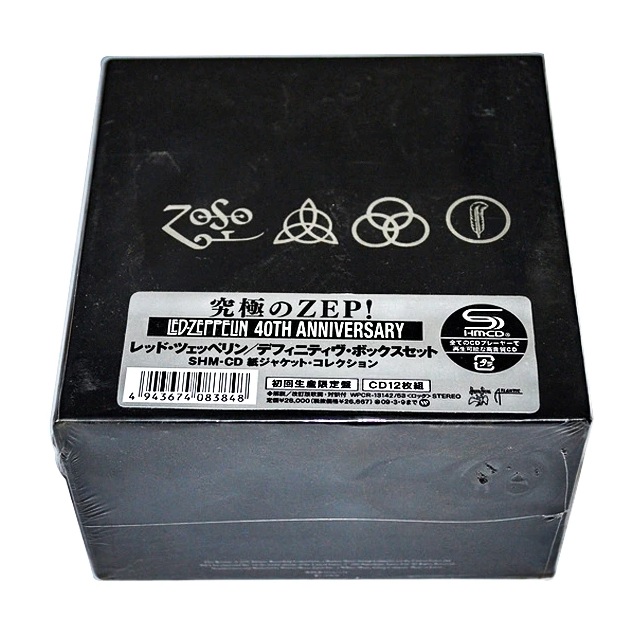 Led Zeppelin Versão japonesa CD 12 Disc Hobby Collection Música CD