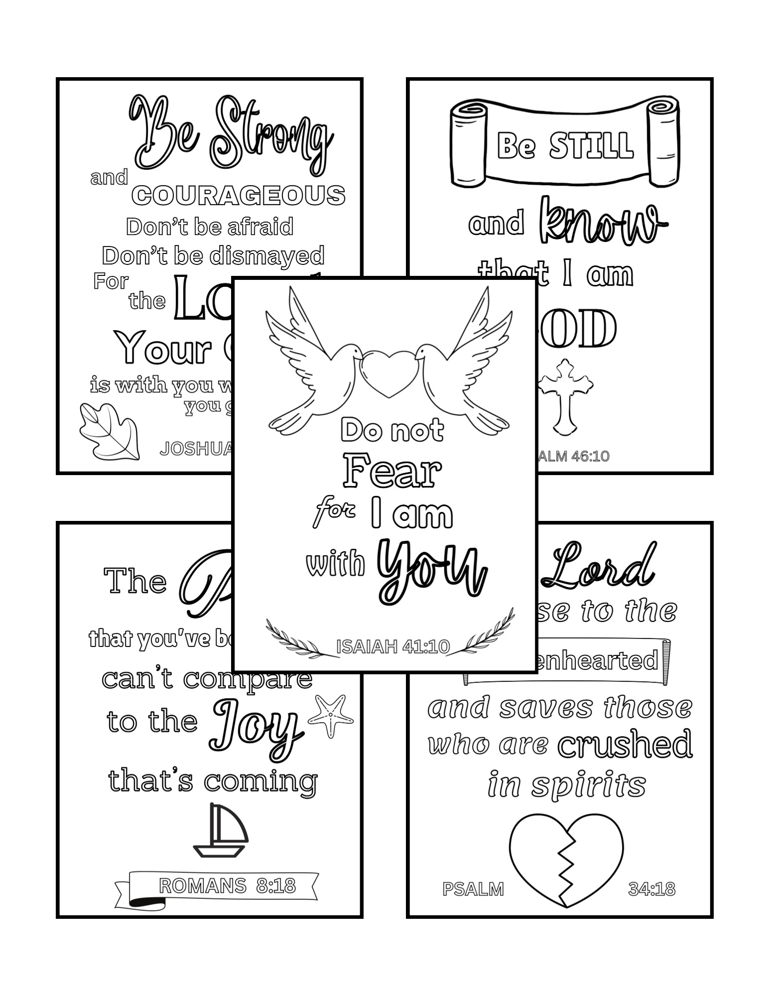 Bible Verse Coloring Book