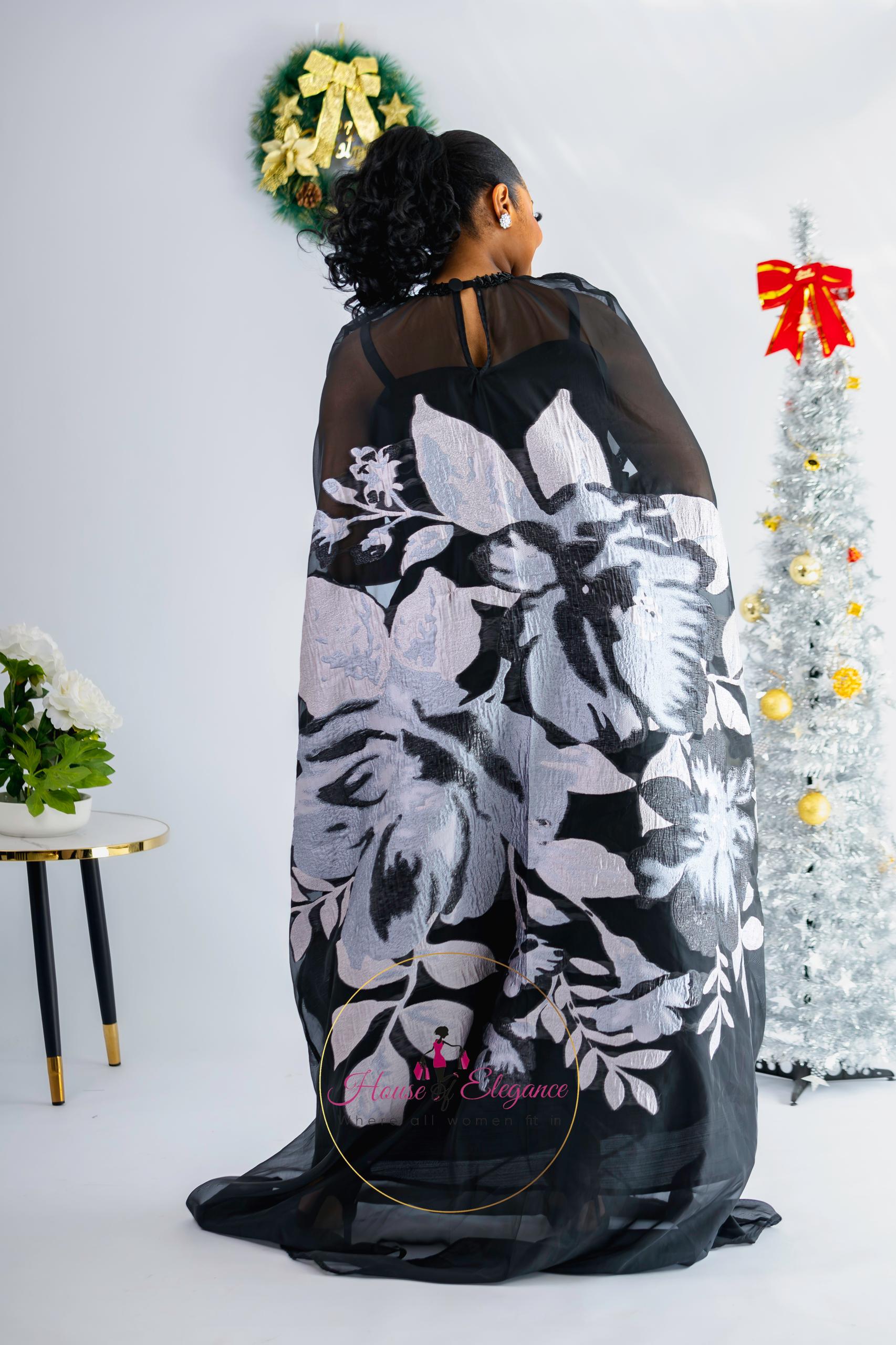 Elegant Floral Kimono