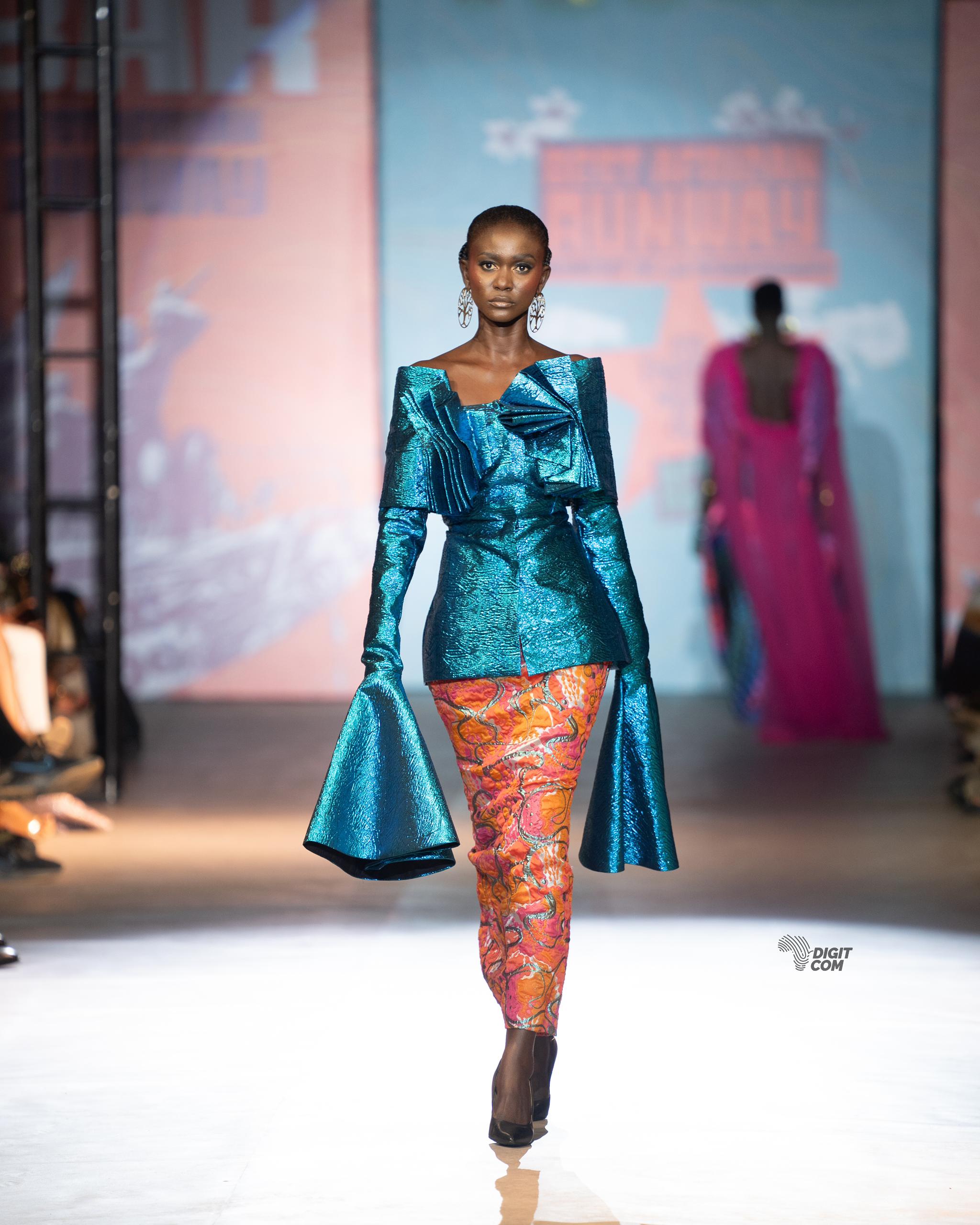 Veste en soie métallisée