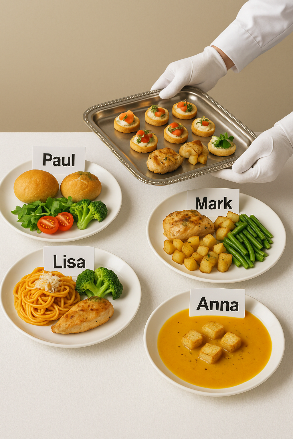 Assorted Gourmet Meal Set