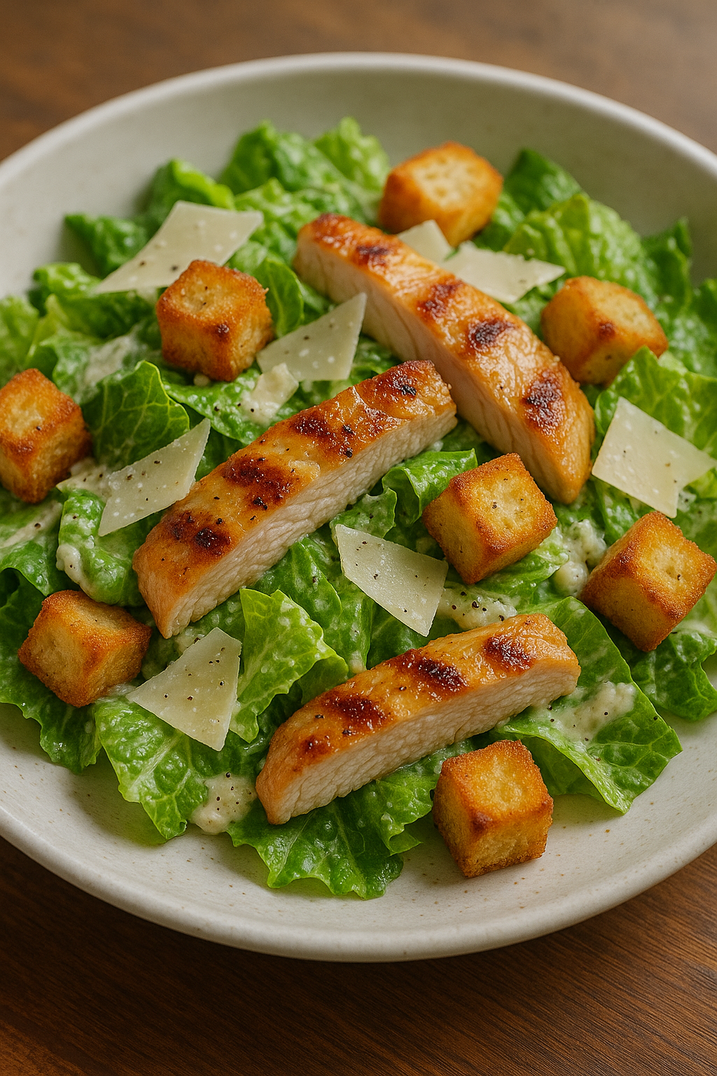Grilled Chicken Caesar Salad