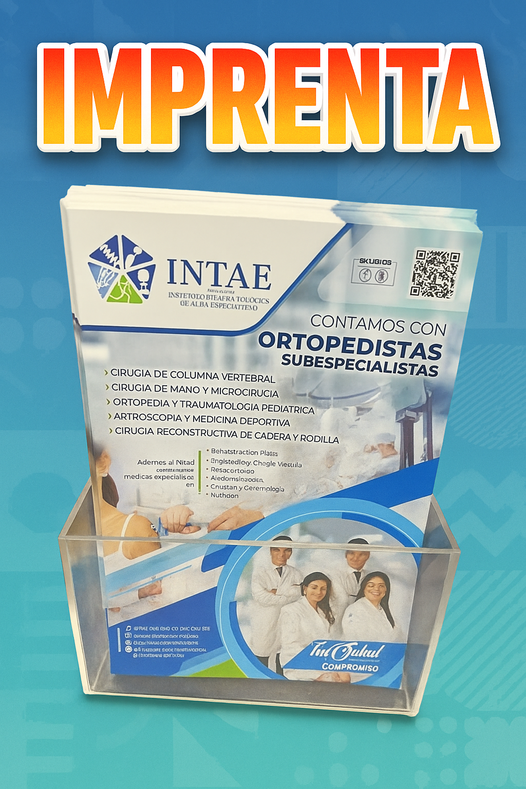 FOLLETOS Y TRIPTICOS