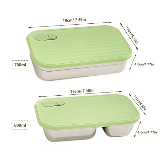 Stainless Steel Food Storage Containers