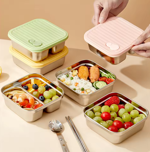 Stainless Steel Lunch Containers