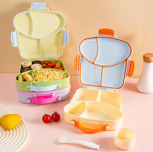 Colorful Stackable Lunch Boxes
