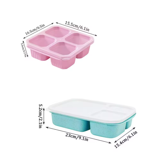 Colorful Bento Lunch Box Set