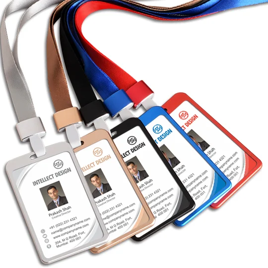 Metal Lanyard ID Holders