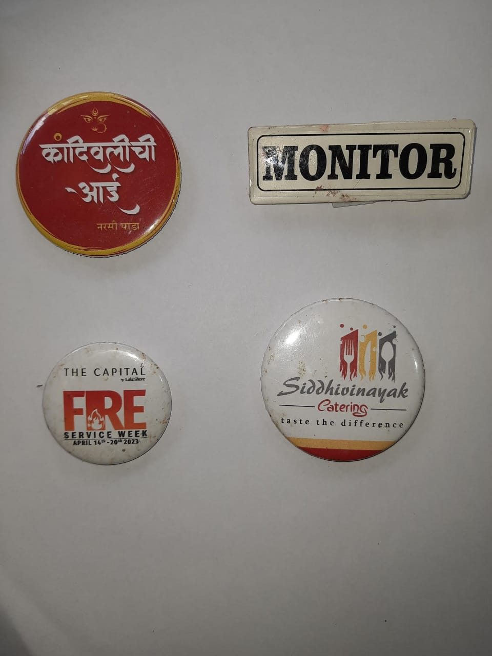 Assorted Promotional Badges