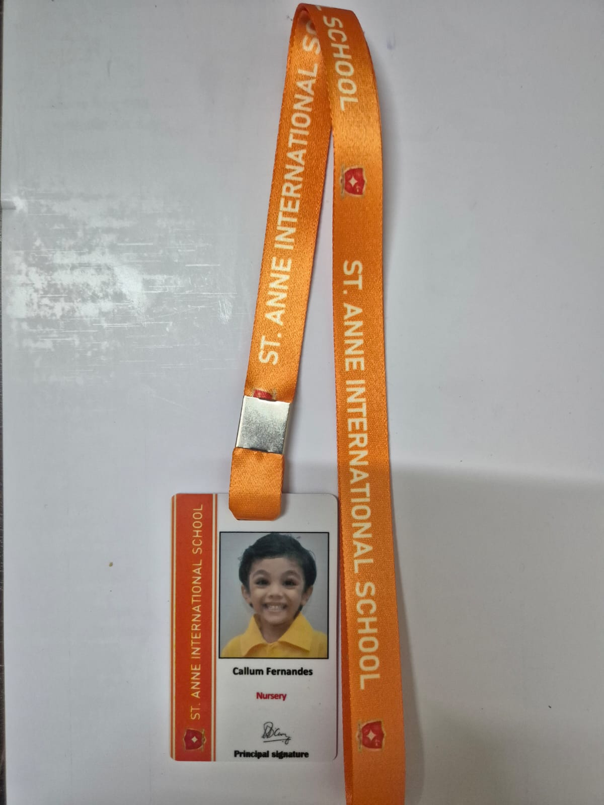 School Lanyard ID Card