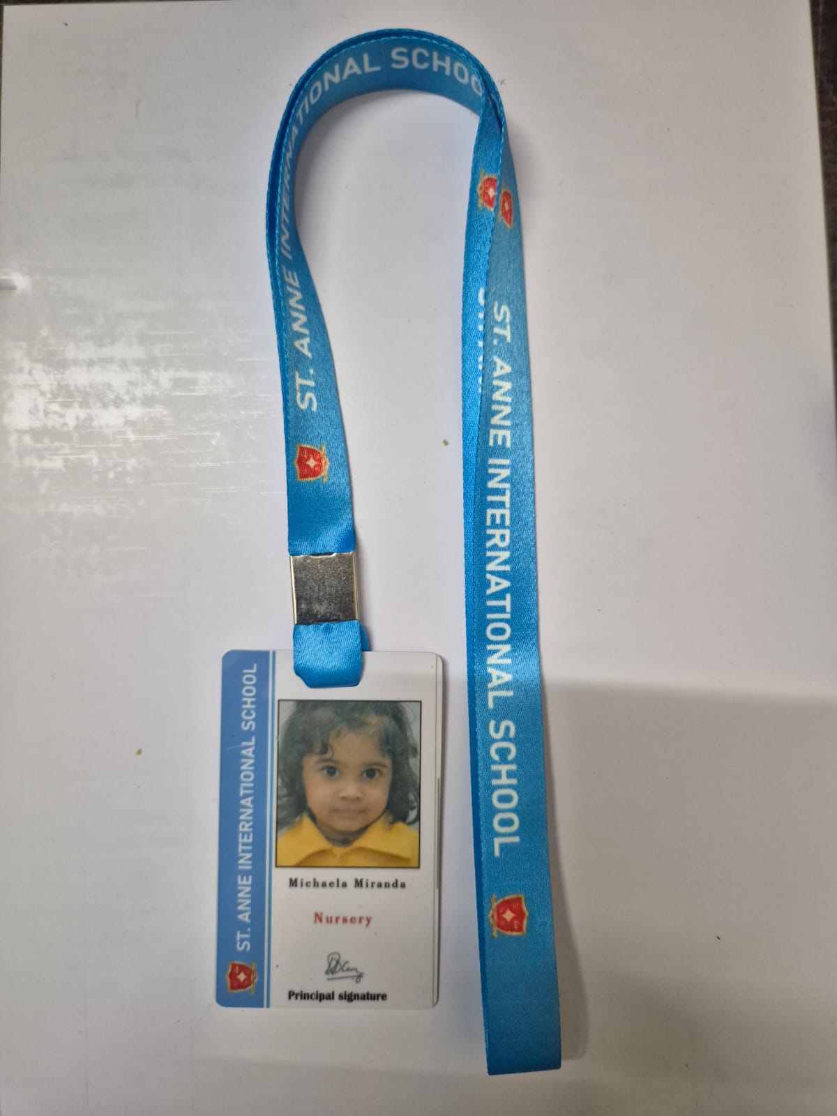School Lanyard ID Card