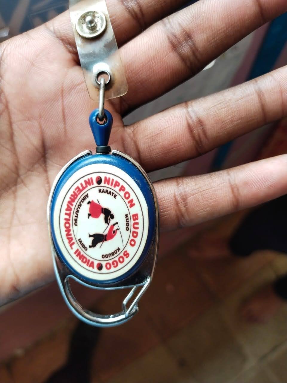 Nippon Budo Sogo International Karate Keychain